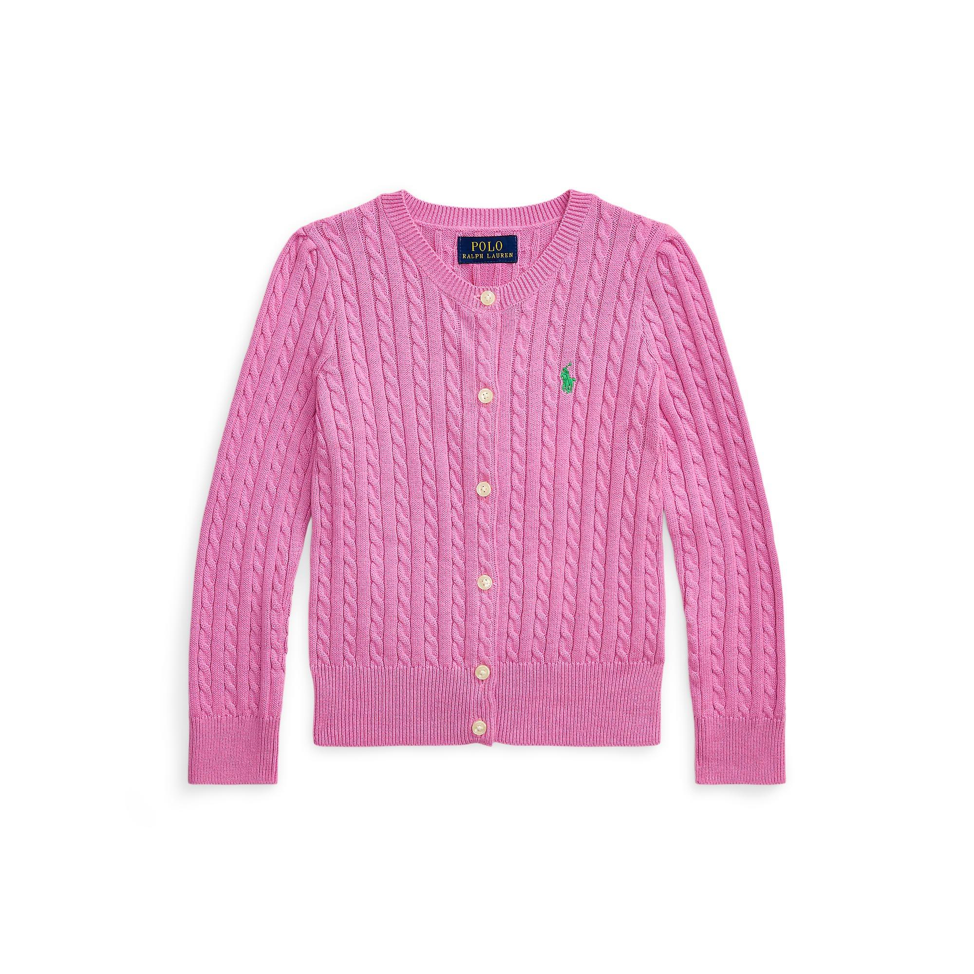 Laguna Pink - Polo Ralph Lauren - Button Cardigan Juniors - 1