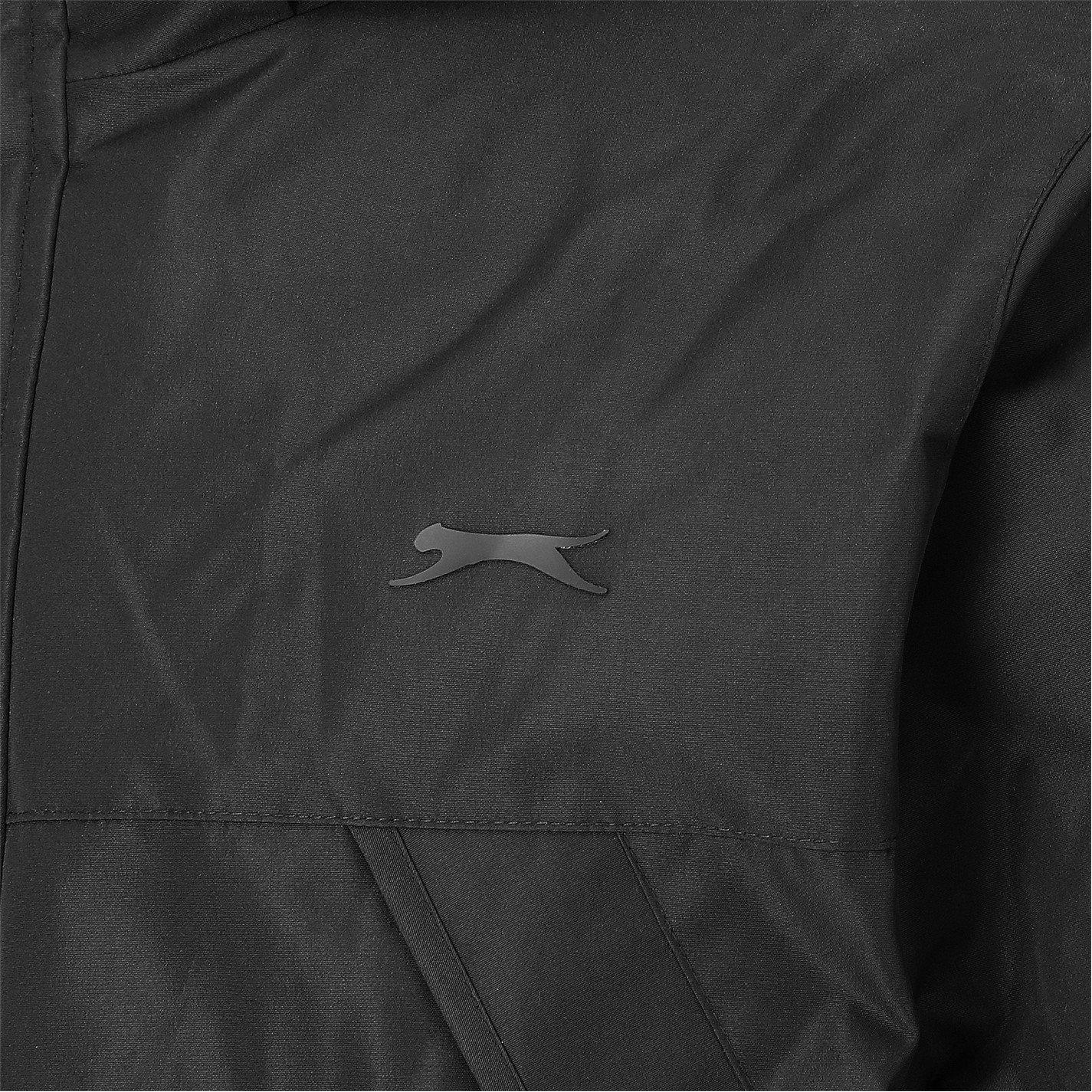 Nero - Slazenger - Weather Water Resistant Hooded Puffer Jacket - 4