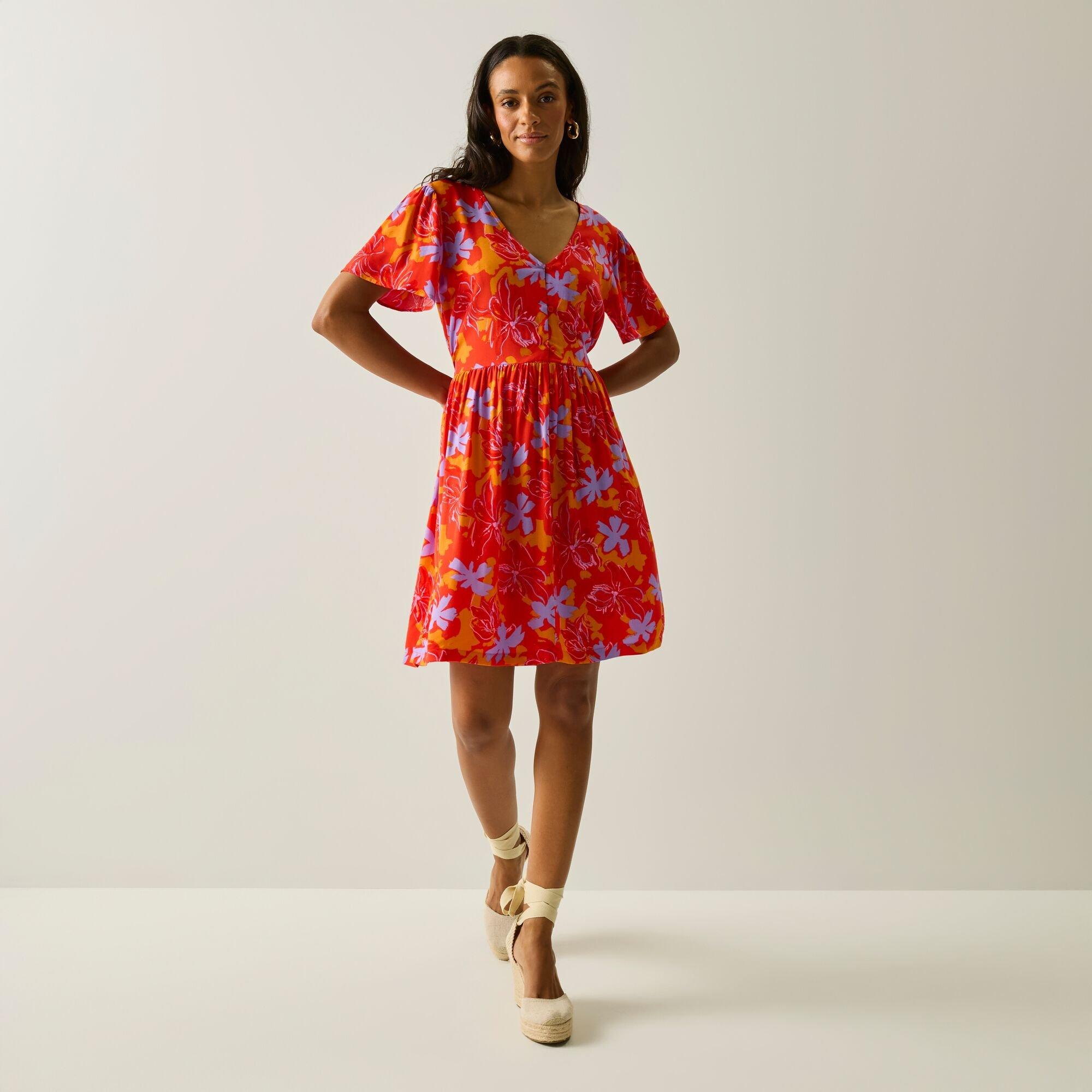 Grndpntfl - Regatta - Women's Tarida Cotton Mini Dress - 5