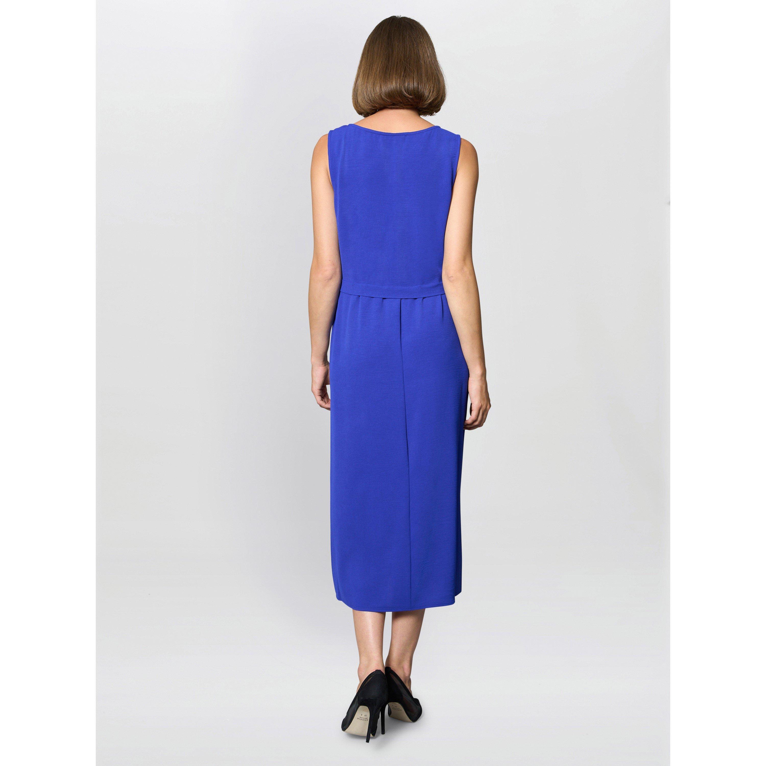 Cobalt - Gina Bacconi - Xena Sleeveless Midi Dress - 3