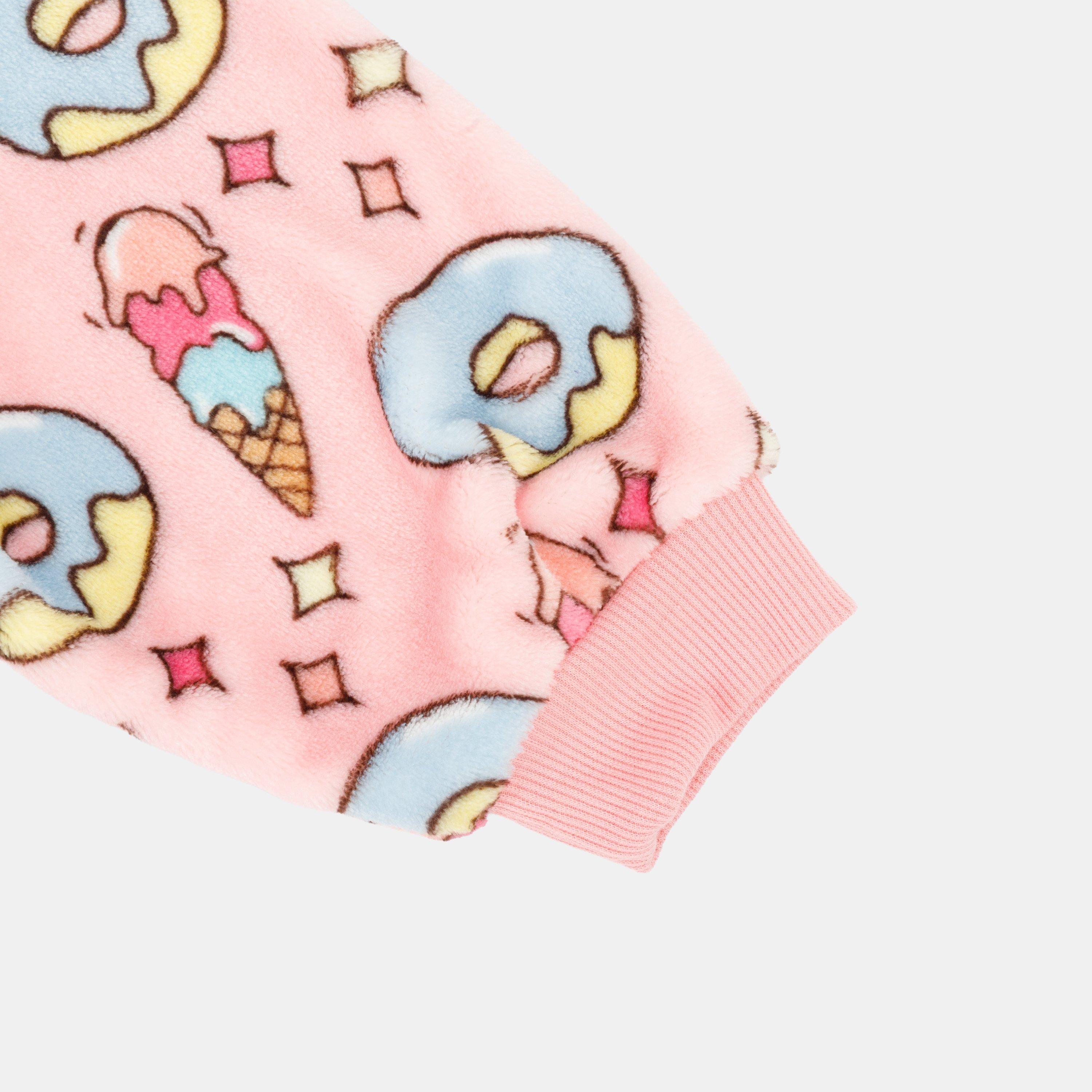 Ice Cream - Star - Snuggle Hoodie Ice Cream Pattern Junior Girls - 4