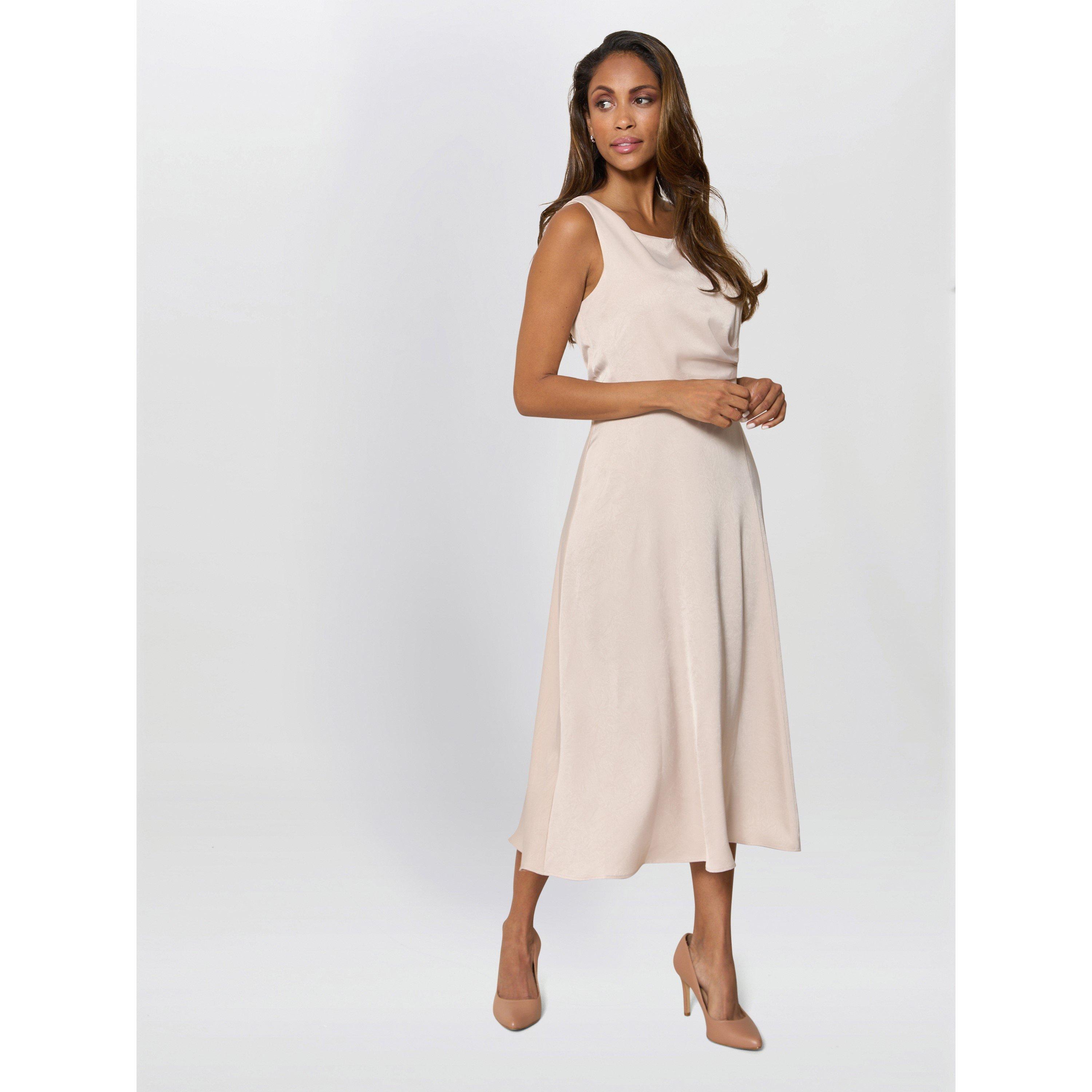Cream - Gina Bacconi - Sandy Sleeveless Midi Dress - 2