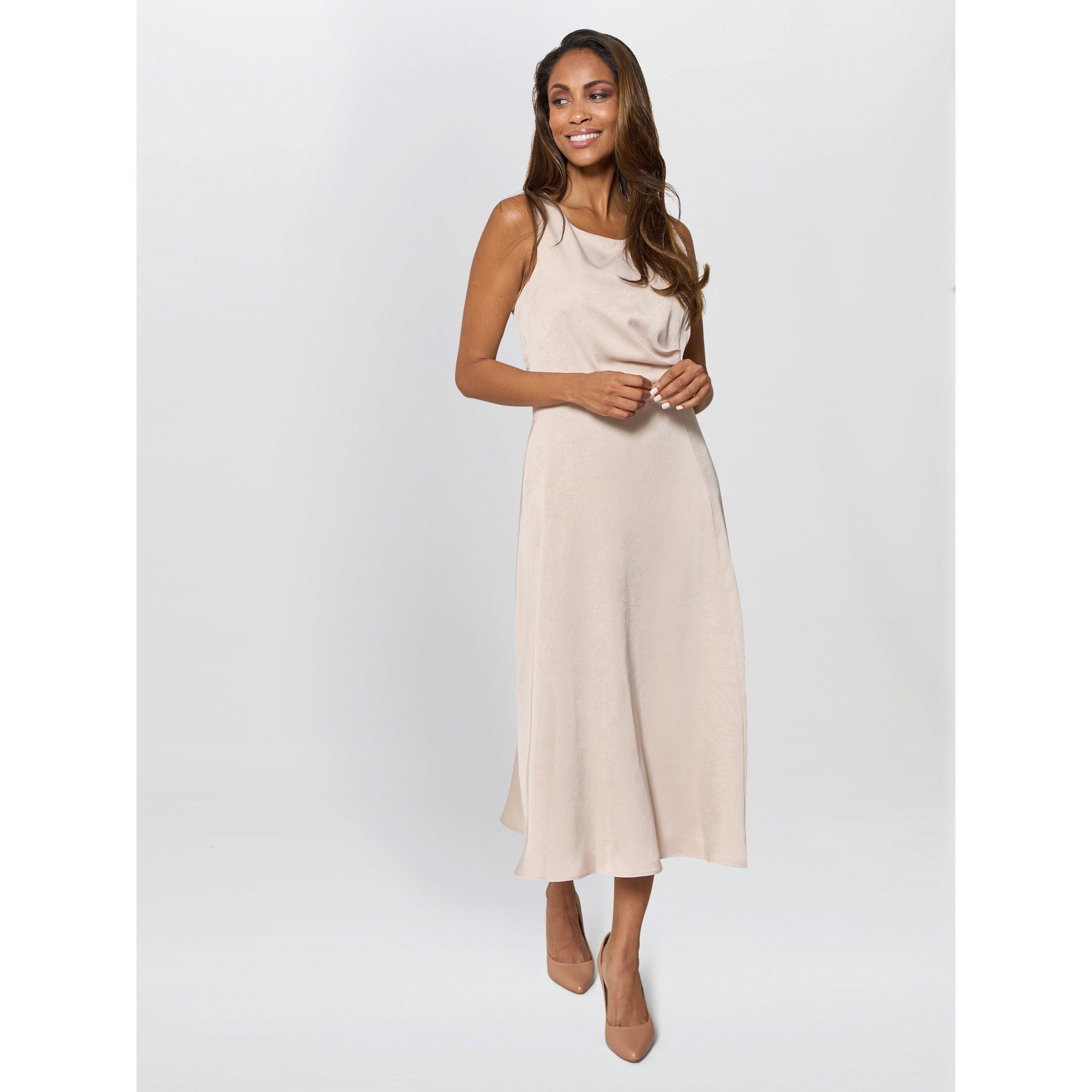 Cream - Gina Bacconi - Sandy Sleeveless Midi Dress - 6
