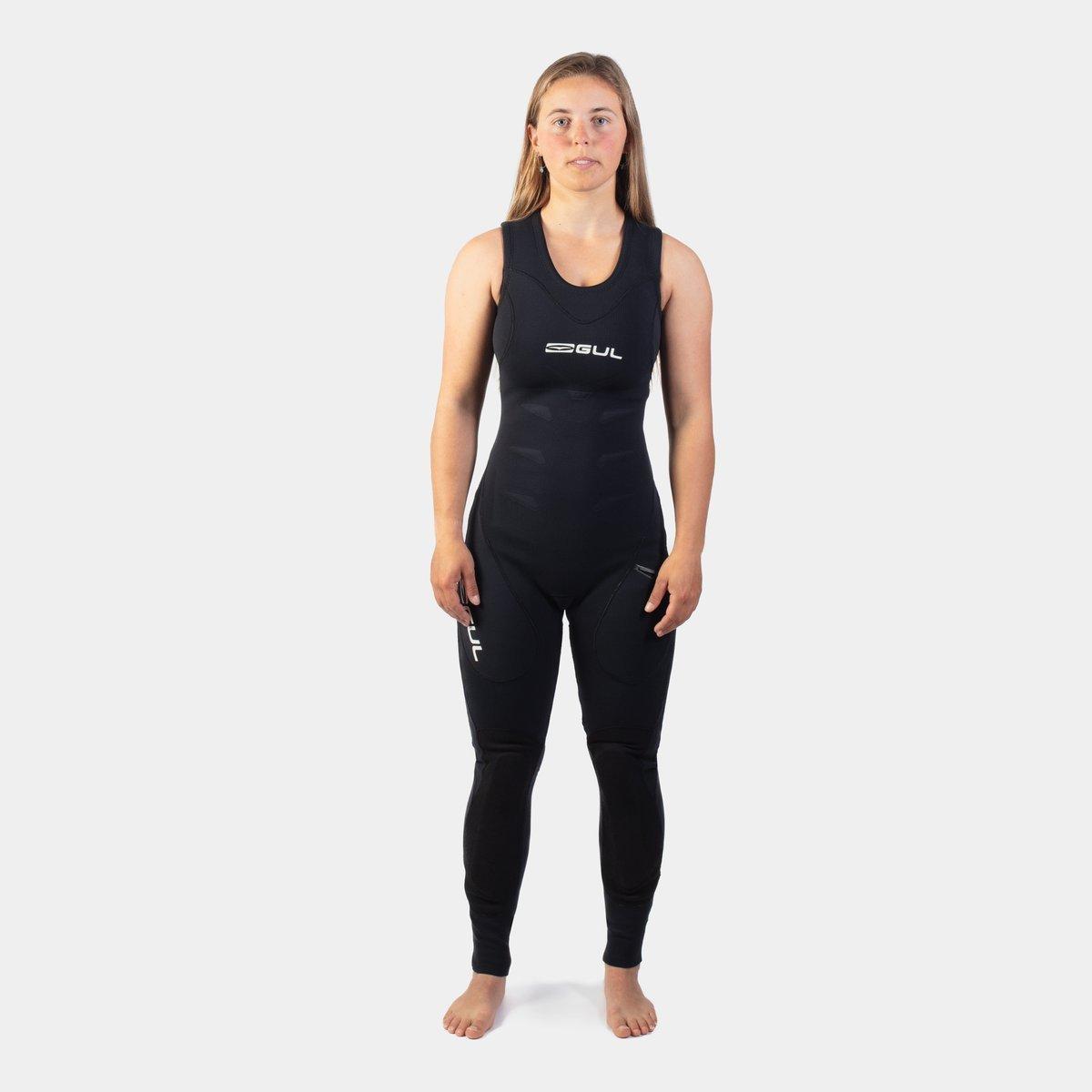 Black - Gul - CODE ZERO 32 BLINDSTITCHED LONG JANE WETSUIT - 1