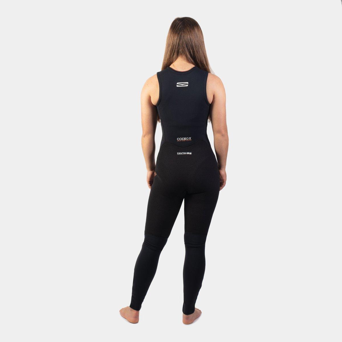 Black - Gul - CODE ZERO 32 BLINDSTITCHED LONG JANE WETSUIT - 2