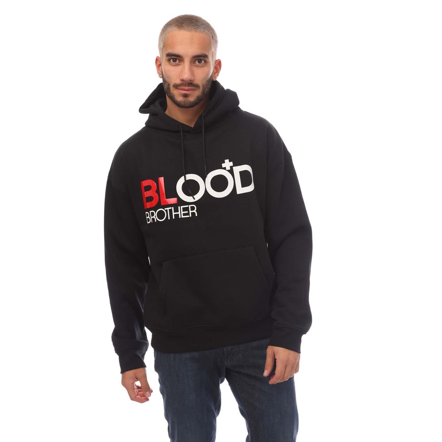 Black - Blood Brother - Brand Hoodie - 1