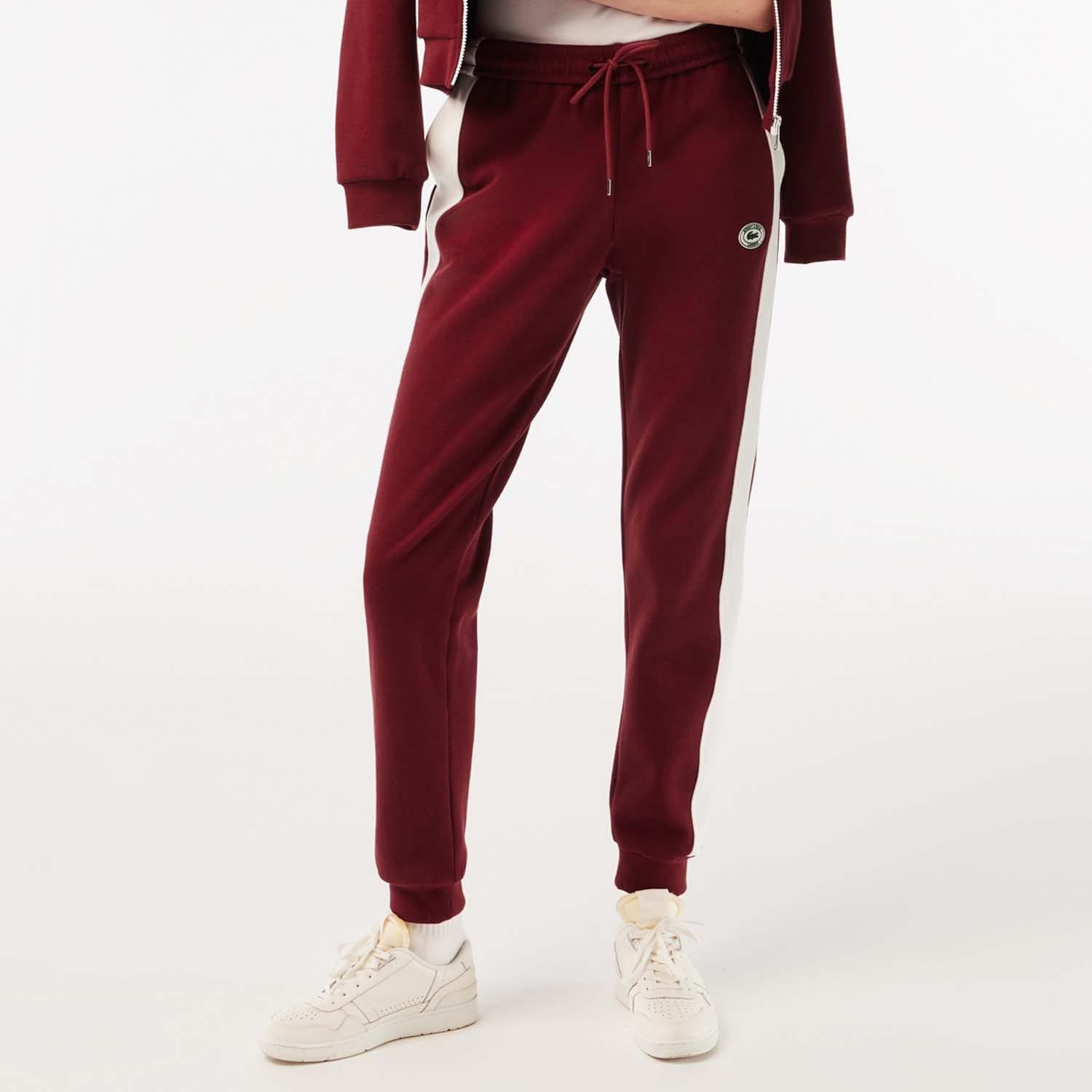 Red - Lacoste - Sporty & Rich Stretch Track Pants - 2