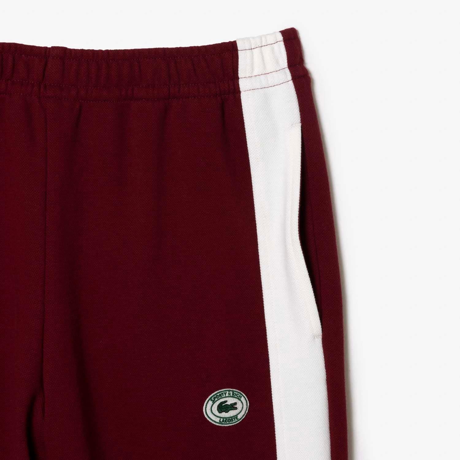 Red - Lacoste - Sporty & Rich Stretch Track Pants - 6