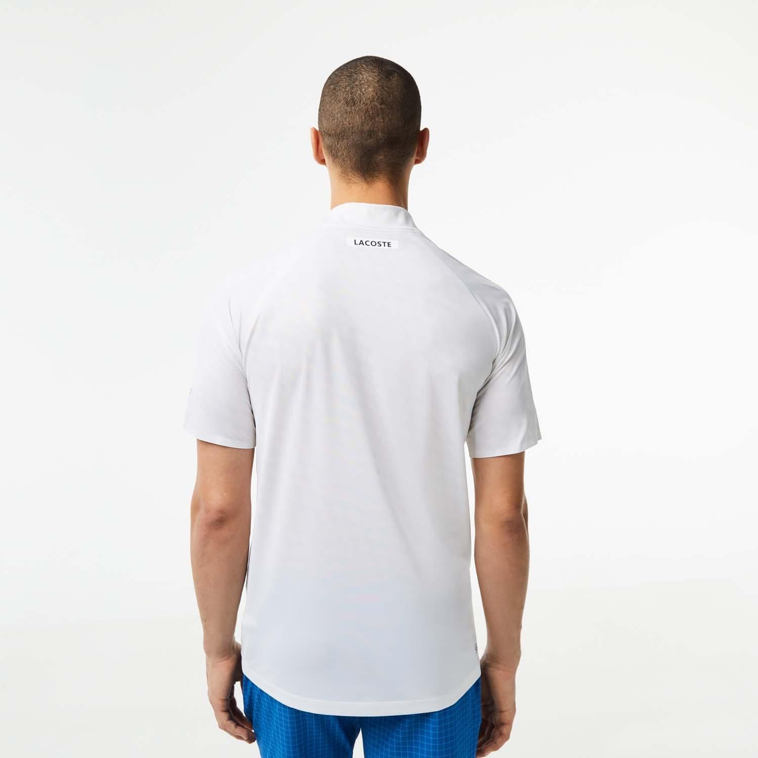 White - Lacoste - Tennis x Novak Djokovic Player Version Polo Shirt - 2