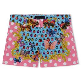 Versace Heritage Butterflies And Ladybugs Shorts