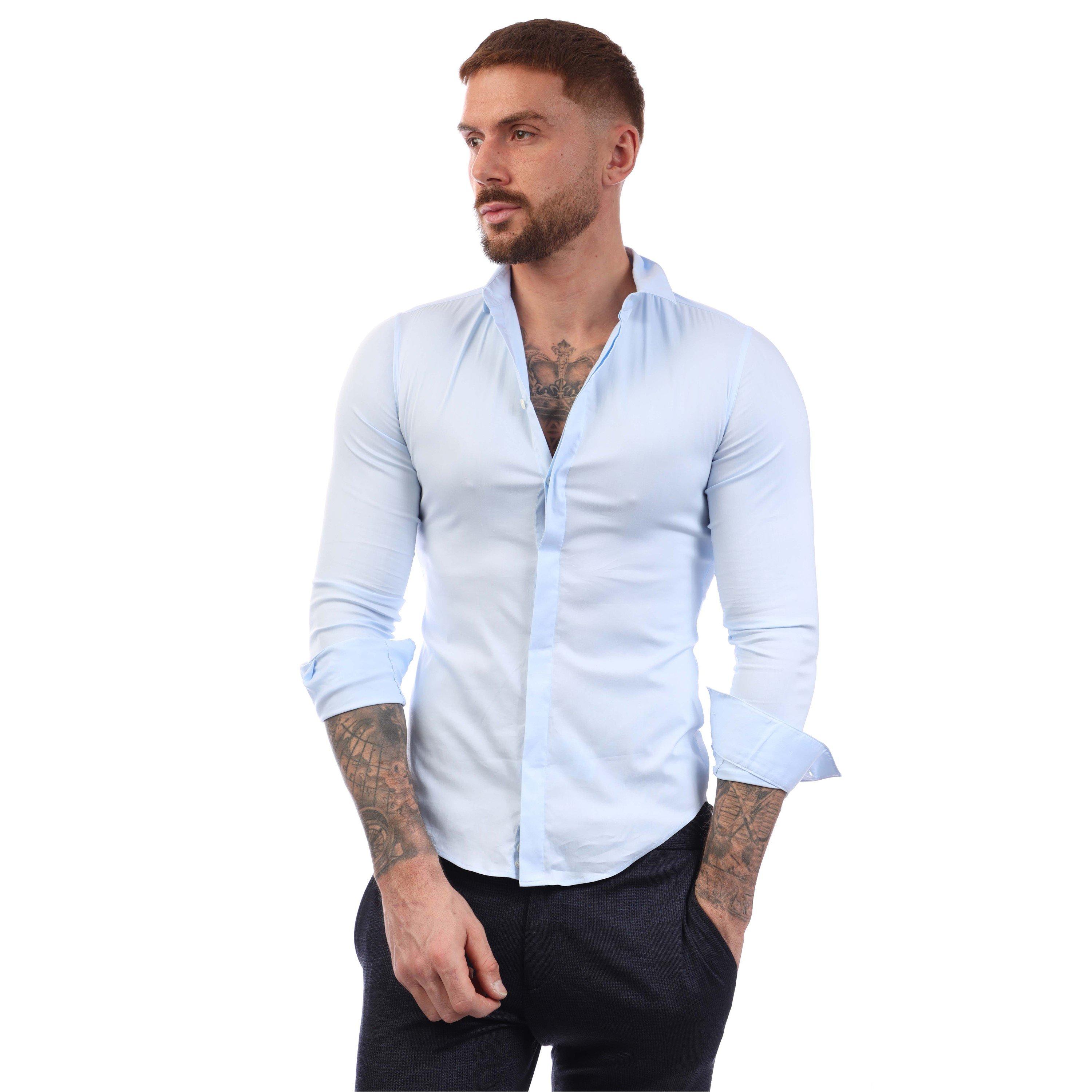 Blue - Emporio Armani - Shirt - 1