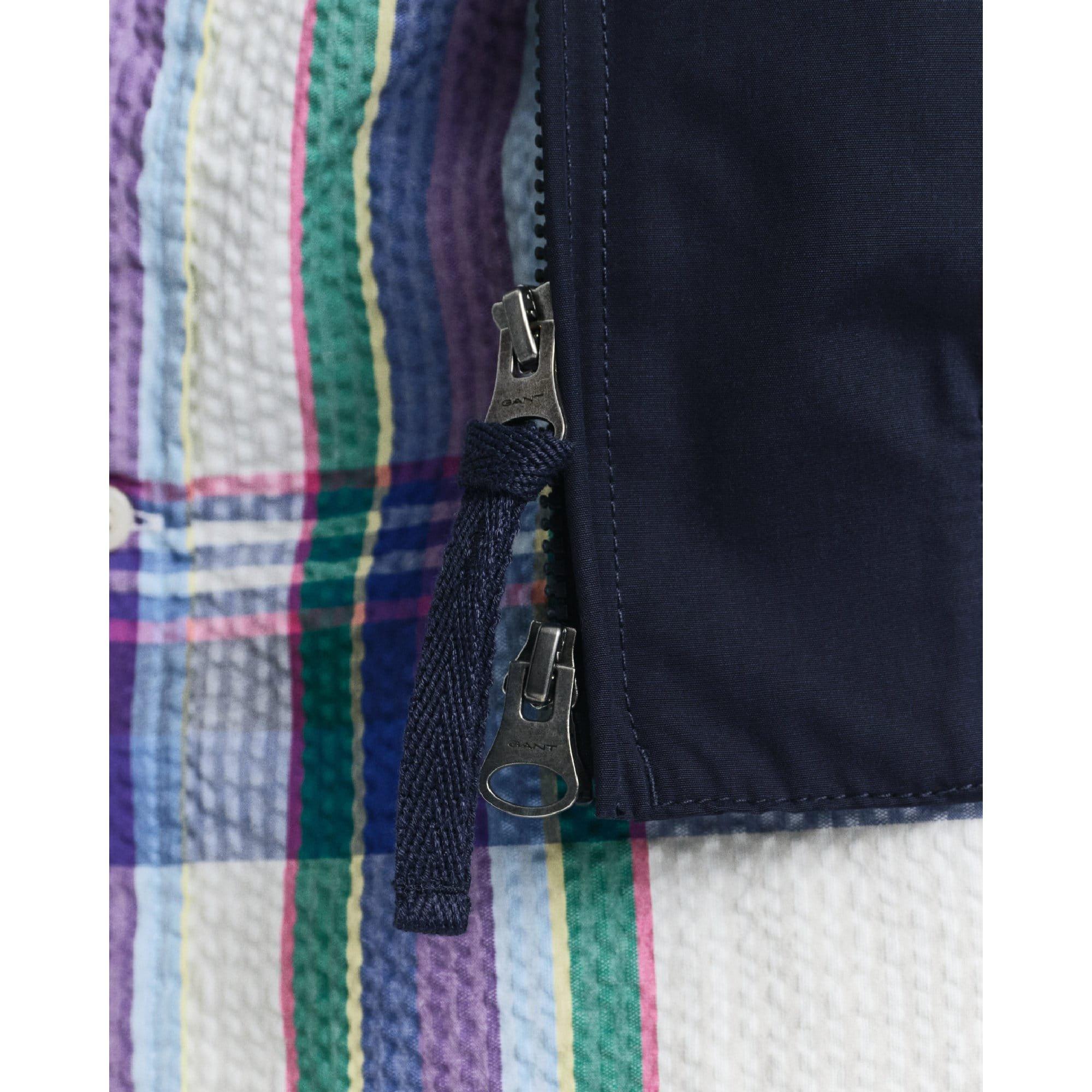 Blue - Gant - Lightweight Hampshire Jacket - 3