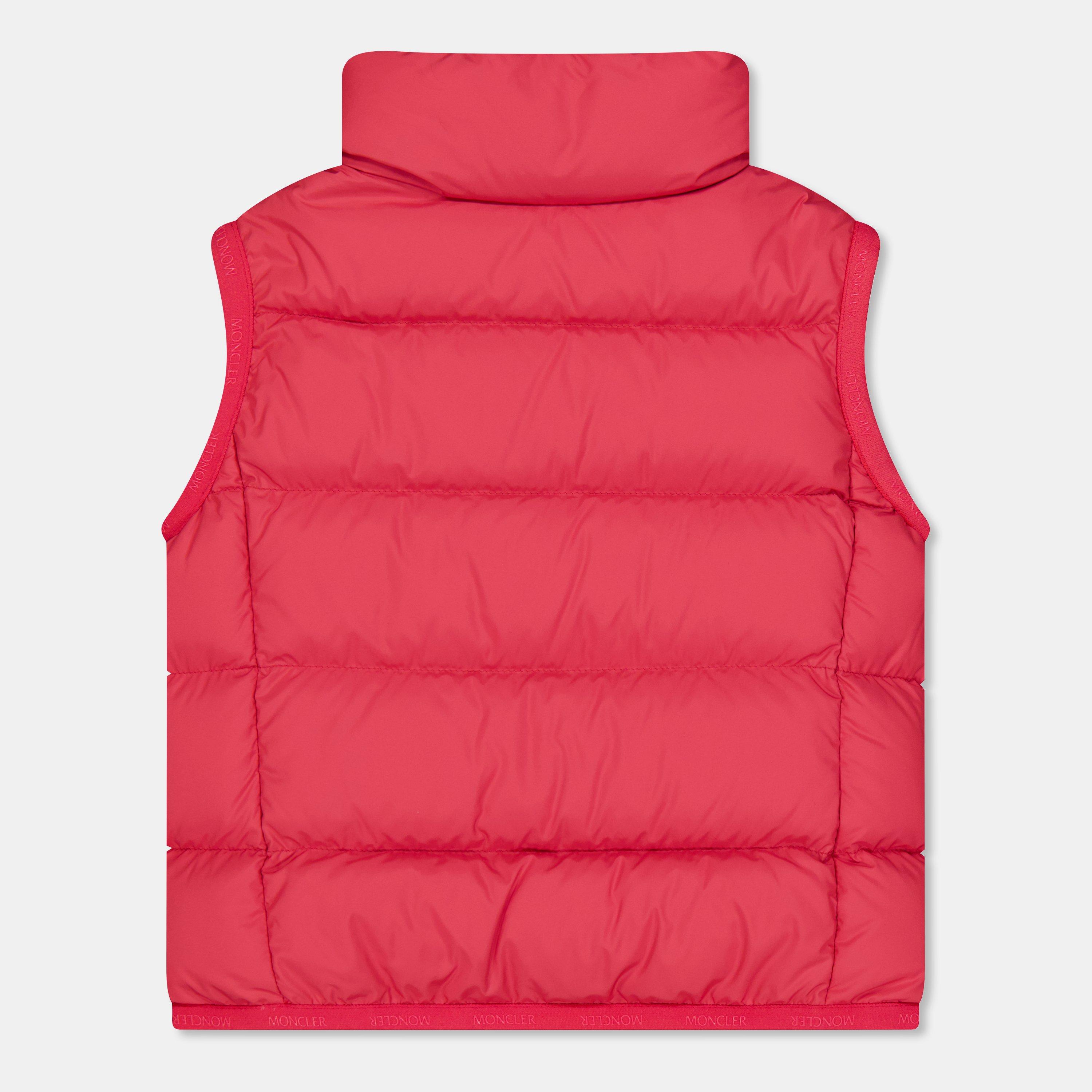 Cher Pink 542 - Moncler - Kids' Badia Quilted Insulated Gilet - 1