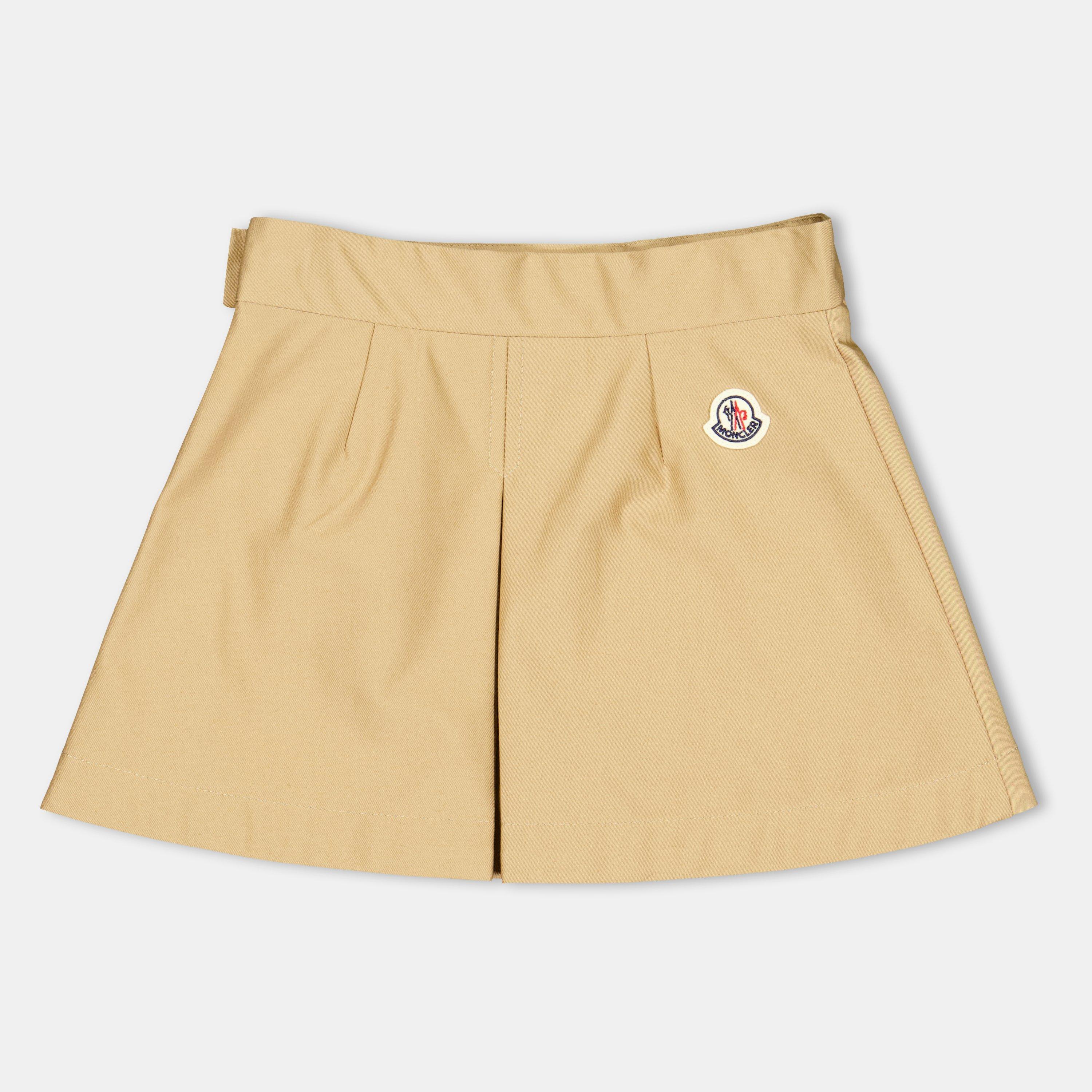 Beige 209 - Moncler - Kids' Logo Pleated Skirt - 2