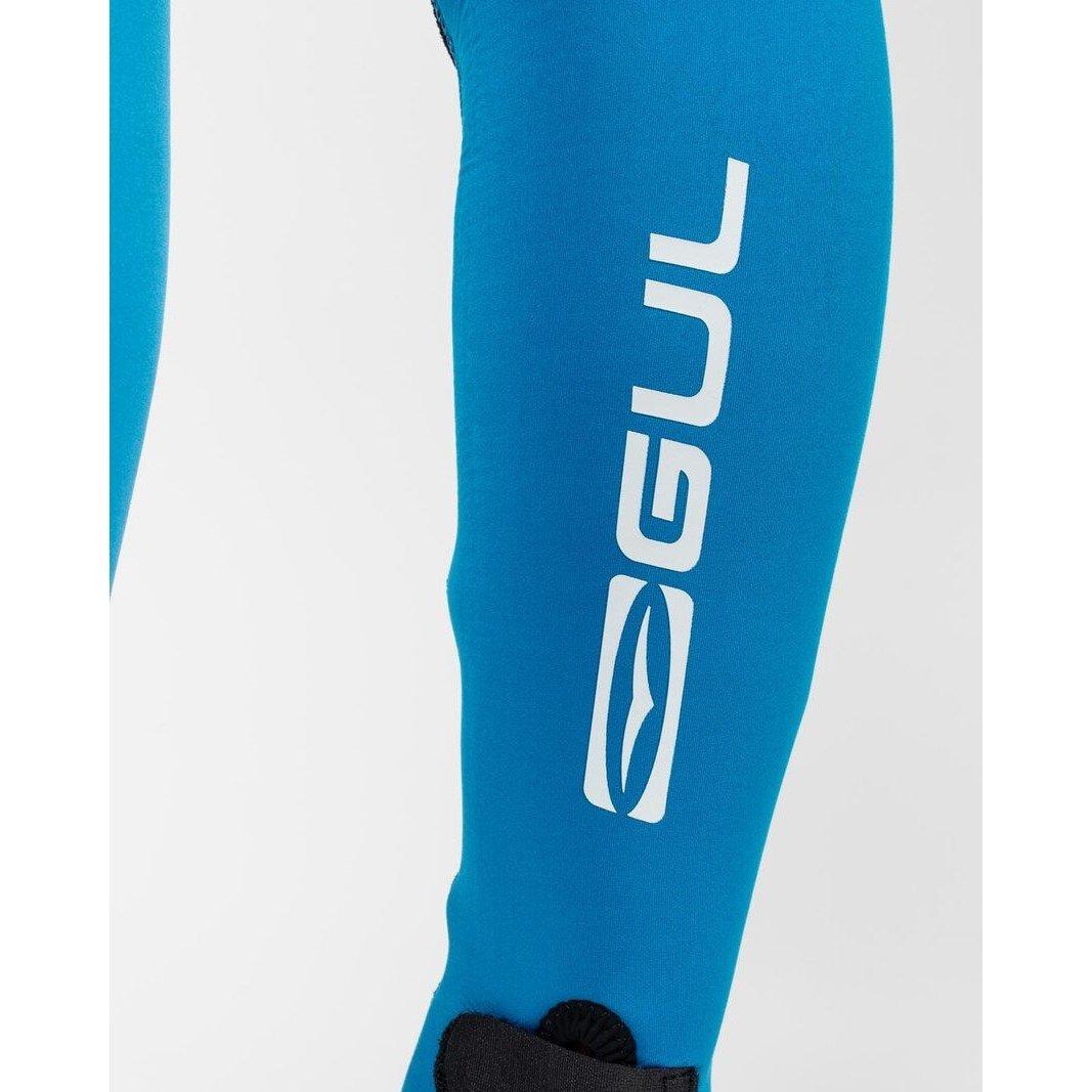 Charcoal/Contou - Gul - Response 5/3mm Blindstitched Junior Steamer - 4