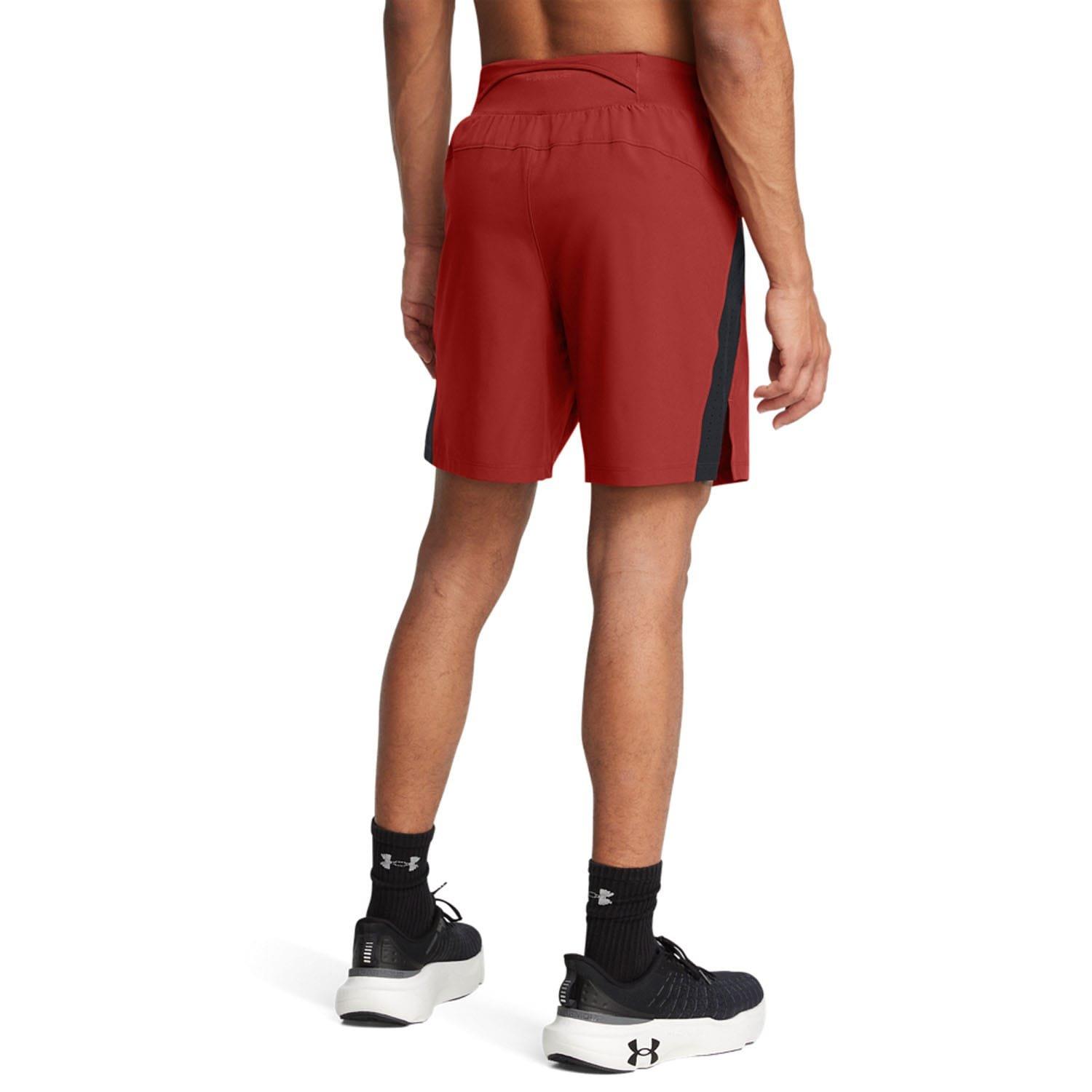 Orange - Under Armour - Launch Elite 7in Shorts - 2