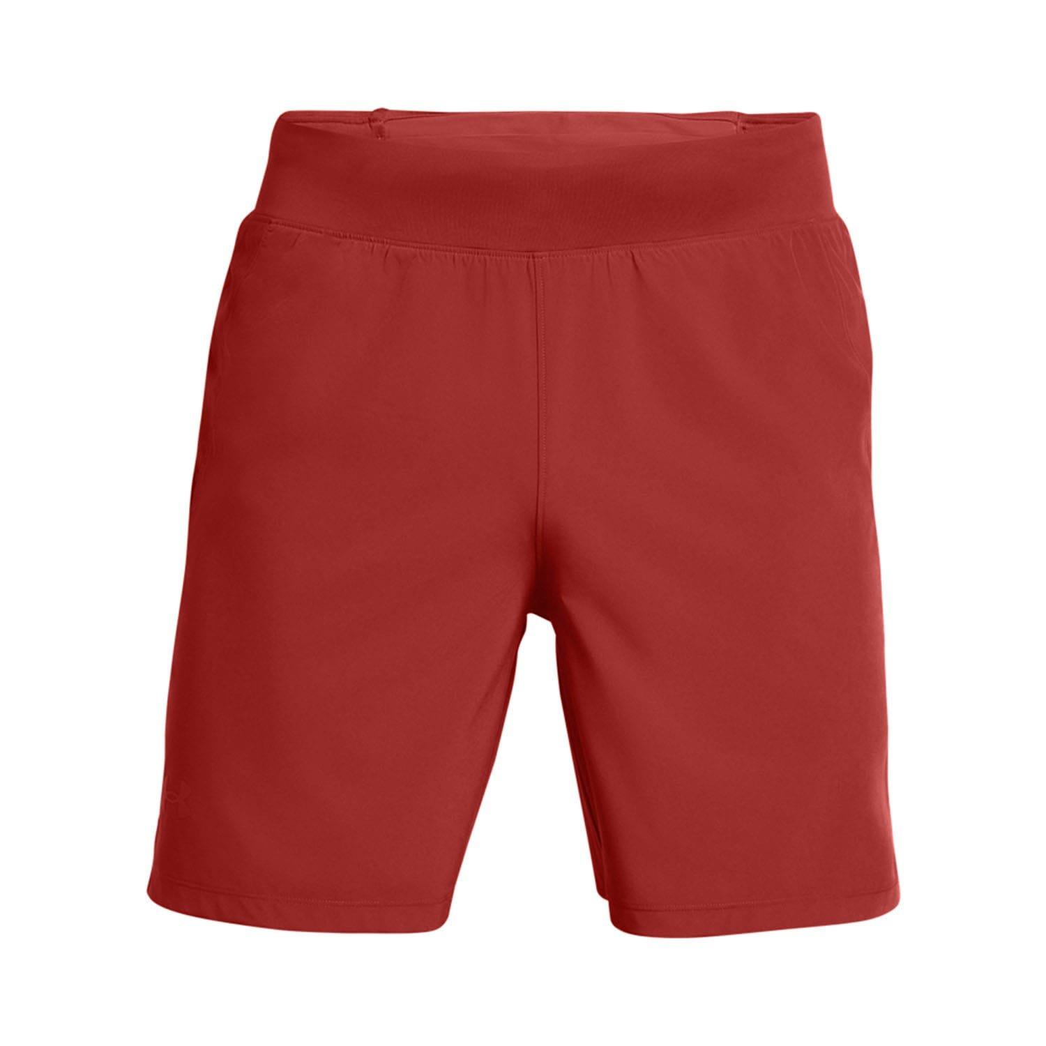 Orange - Under Armour - Launch Elite 7in Shorts - 6