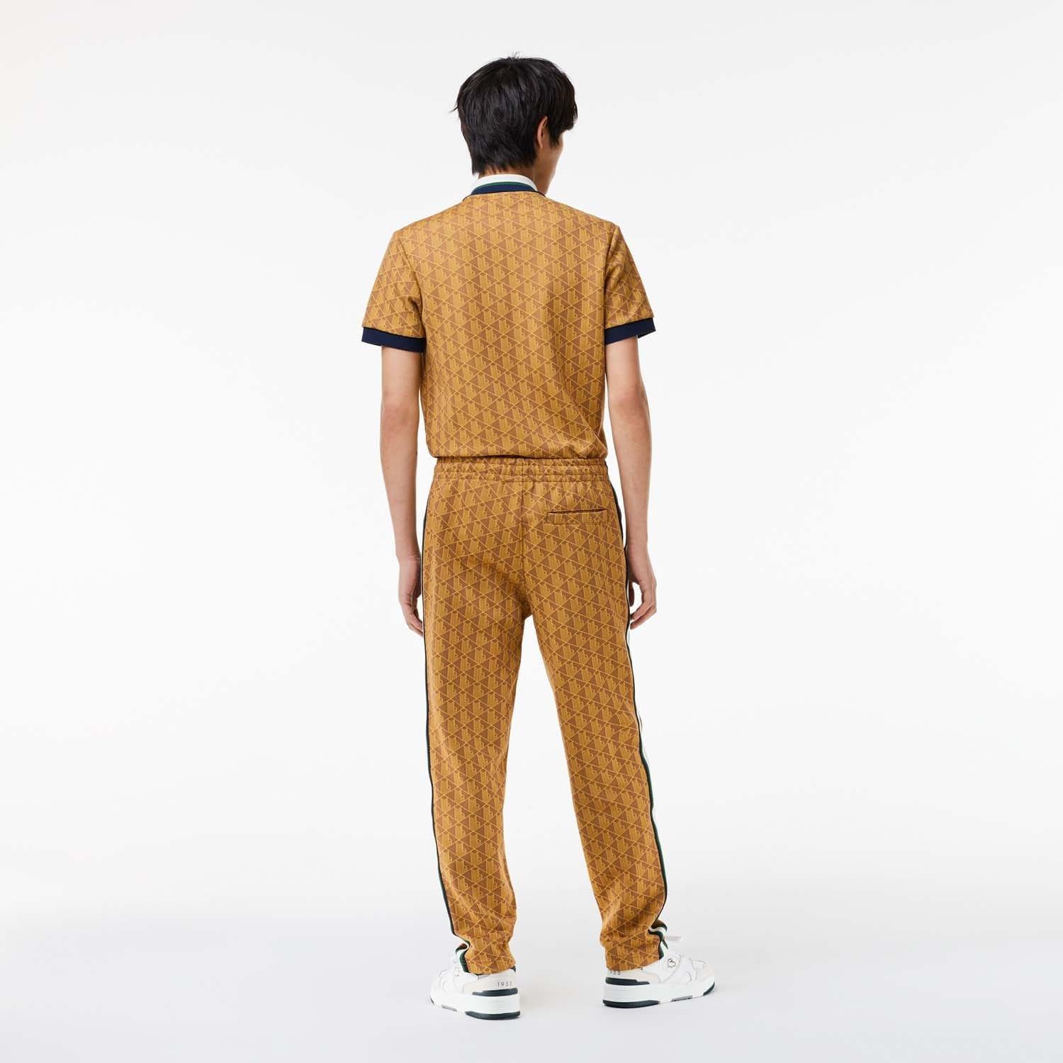 Brown - Lacoste - Paris Monogram Sweatpants - 6