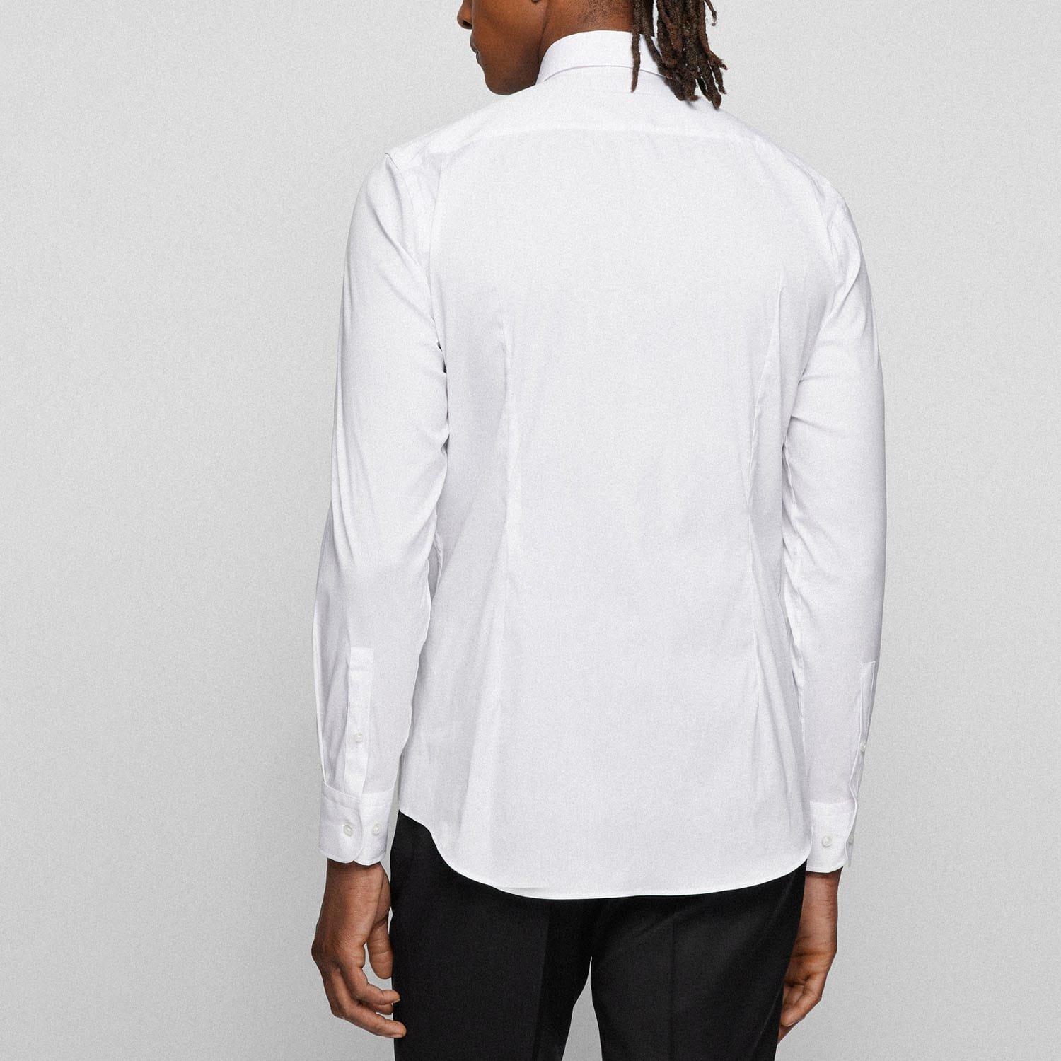 White - Boss - P-Hank Shirt - 2