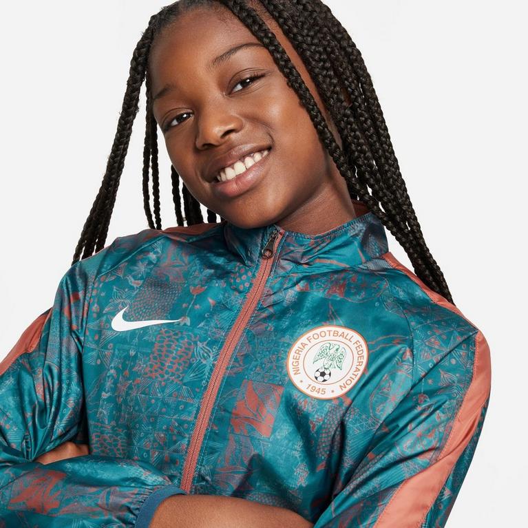 Vert - Nike - Nigeria AWF Jacket 2023 Juniors - 5
