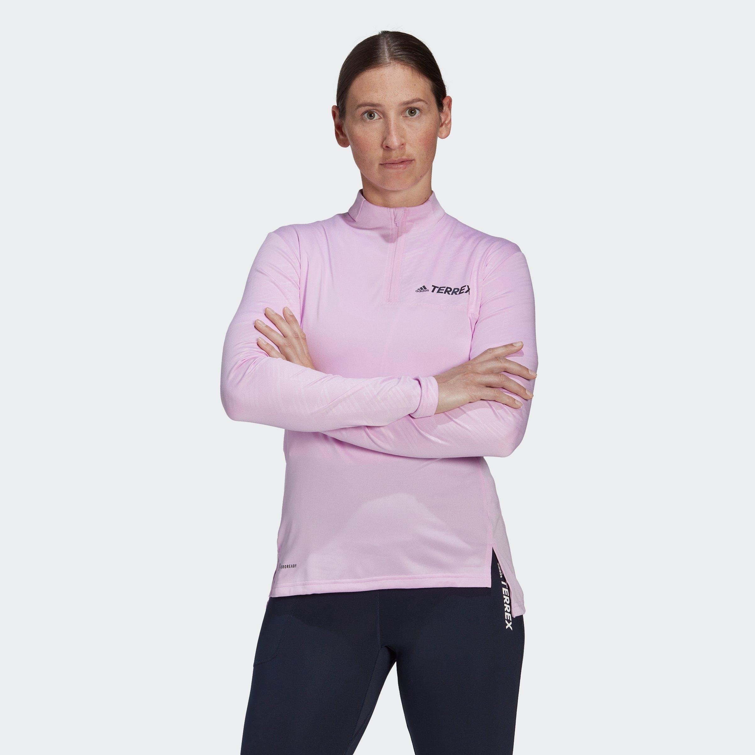 Bliss Lilla - adidas - Terrex Multi Half-Zip Long-Sleeve Top Womens - 2