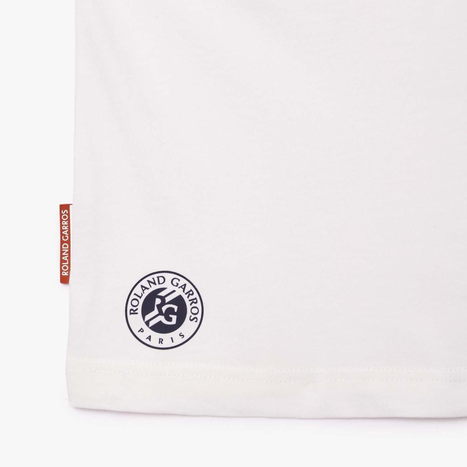 White - Lacoste - Roland-Garros Edition Ultra Dry Tennis T-Shirt - 2