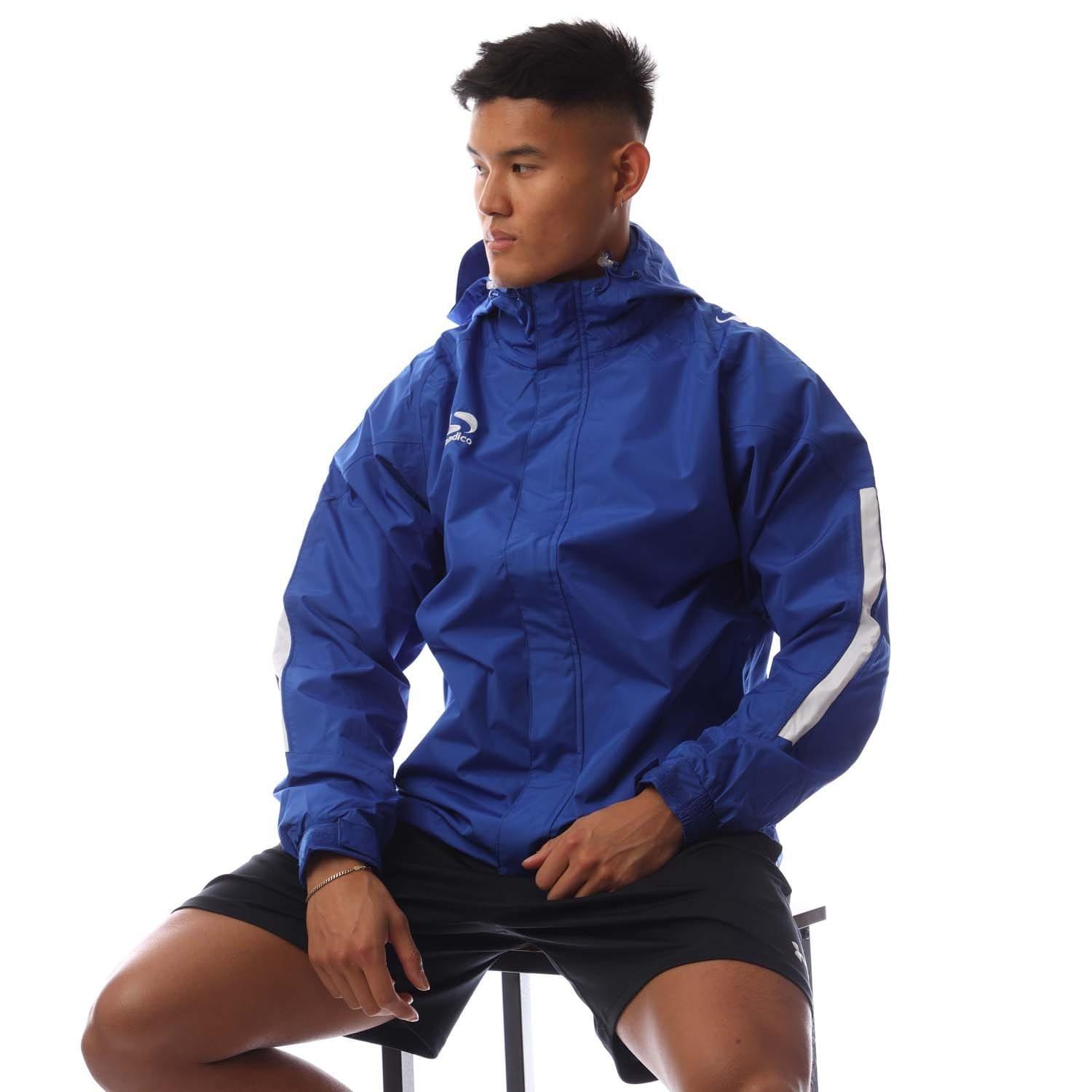 Blue - Sondico - Evo Rain Jacket - 4