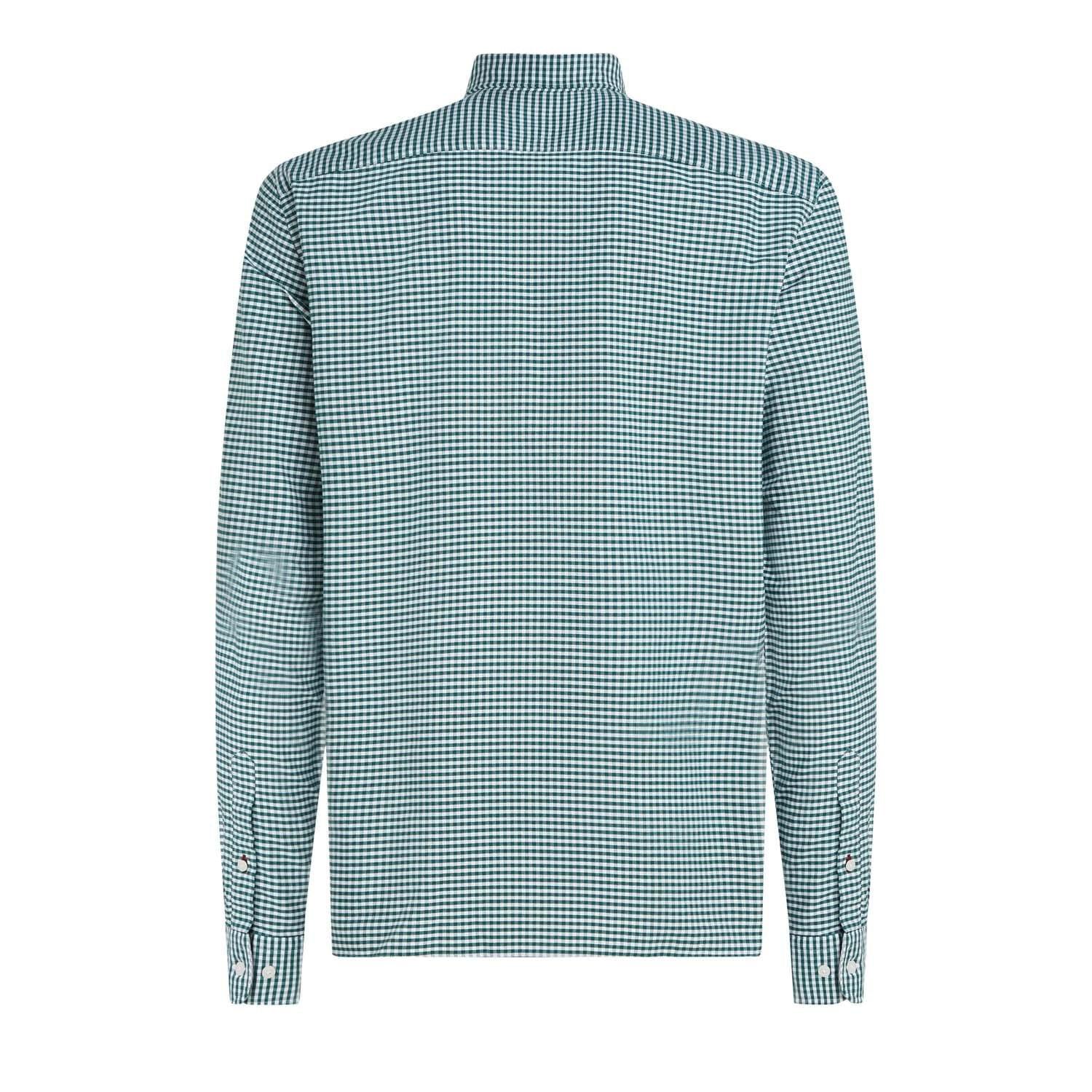 Green - Tommy Hilfiger - Gingham Regular-Fit Oxford Shirt - 2