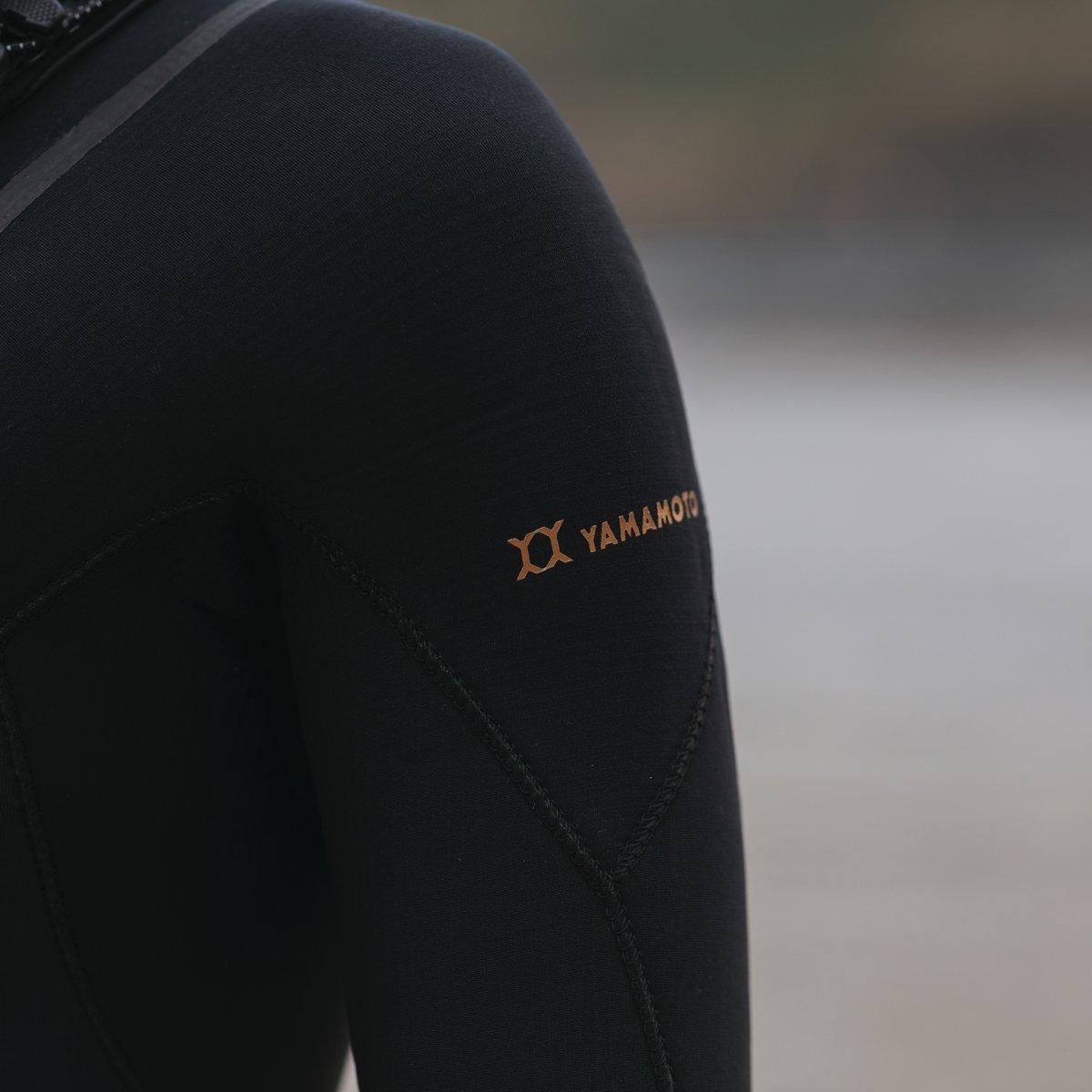 Black - Gul - VIPER 54 BLINDSTITCHED  YAMAMOTO FULL WETSUIT - 3