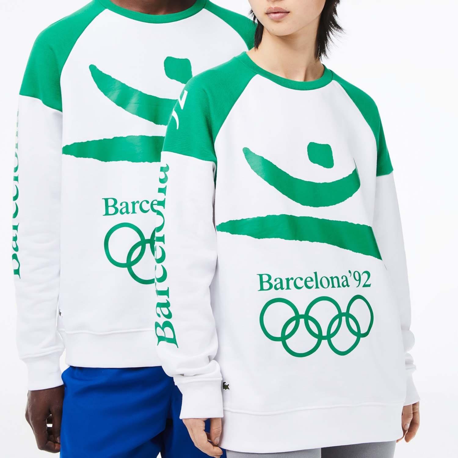 Multi Colour - Lacoste - Barcelona Olympics Heritage Sweatshirt - 1