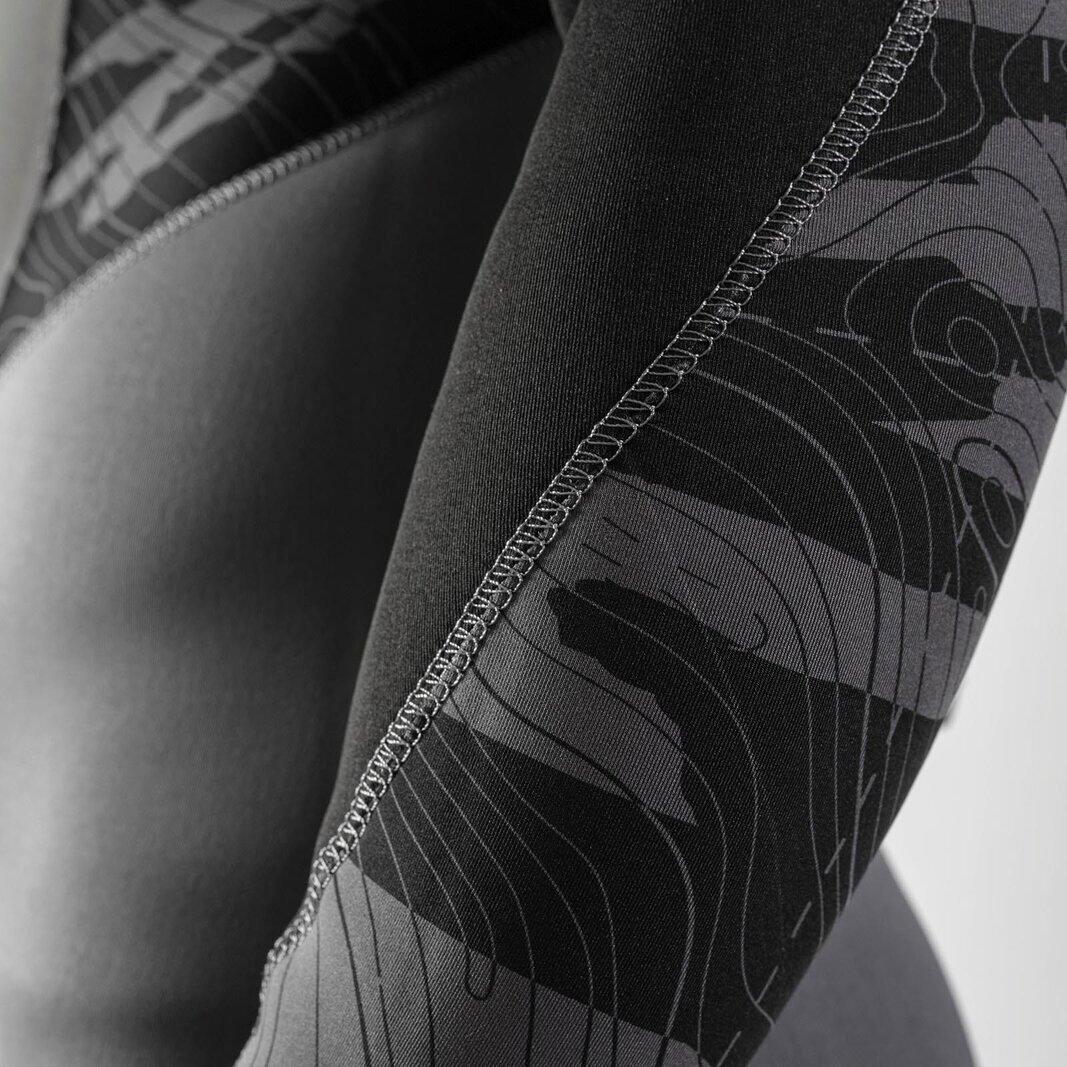 Black - Gul - Response 4/3mm Blindstitched Steamer Men's - 13