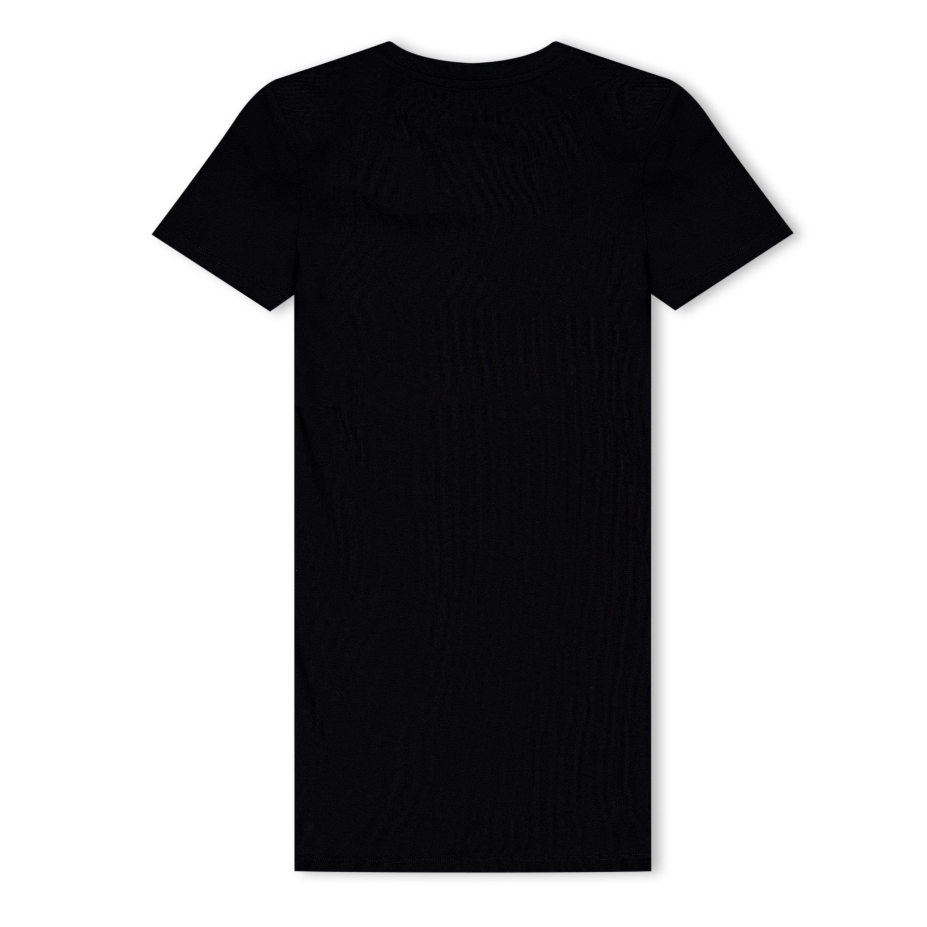 Black 930BC - Balmain - Kids' Logo T-Shirt Dress - 2