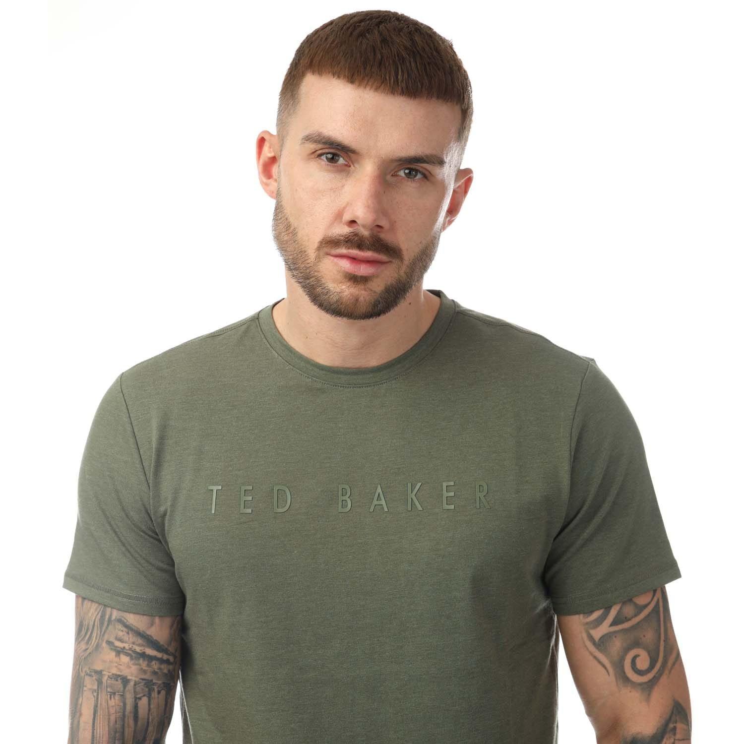 Khaki - Ted Baker - T- Shirt - 4
