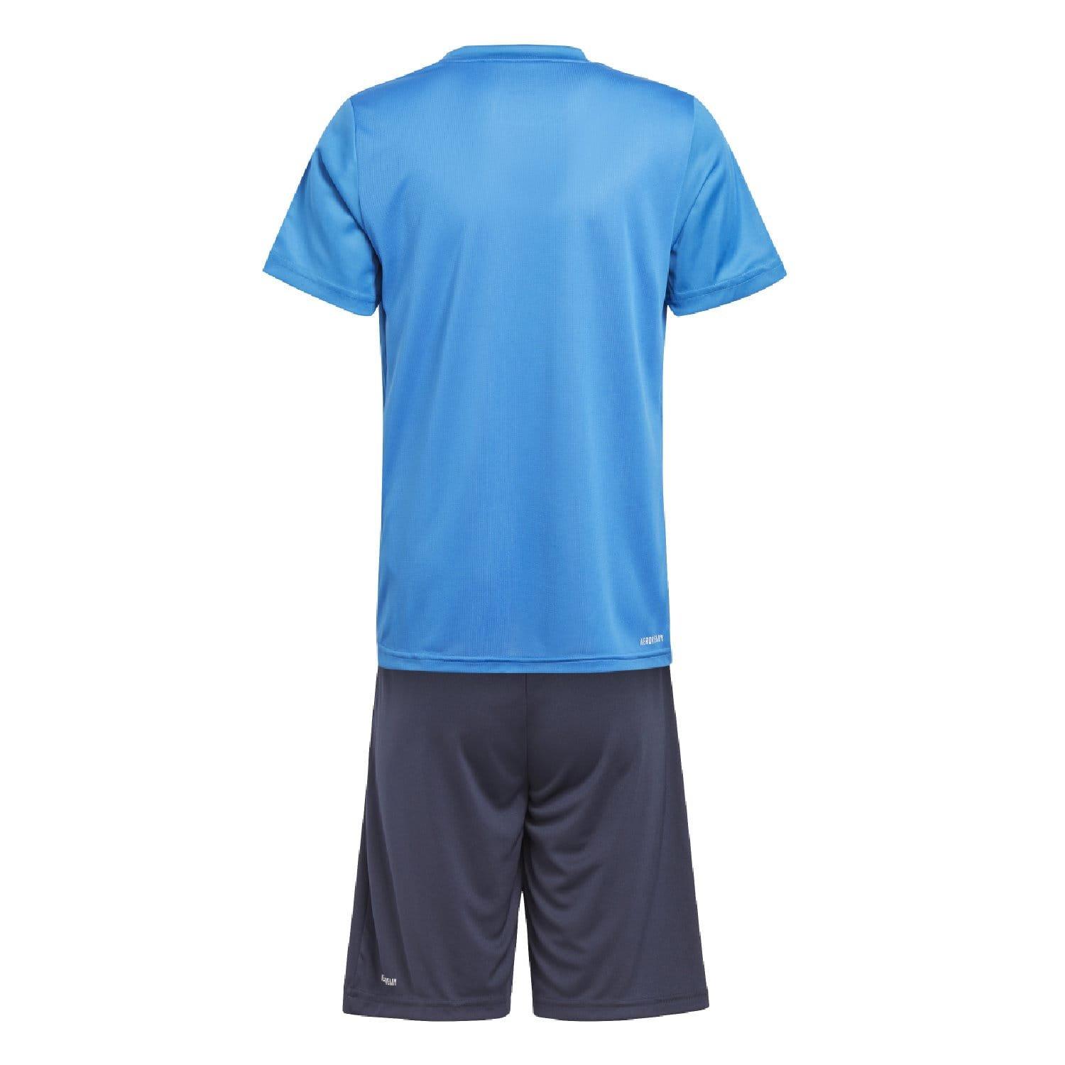 Zwart Blauw - adidas - Train Essentials 3-Stripes Training Set - 3