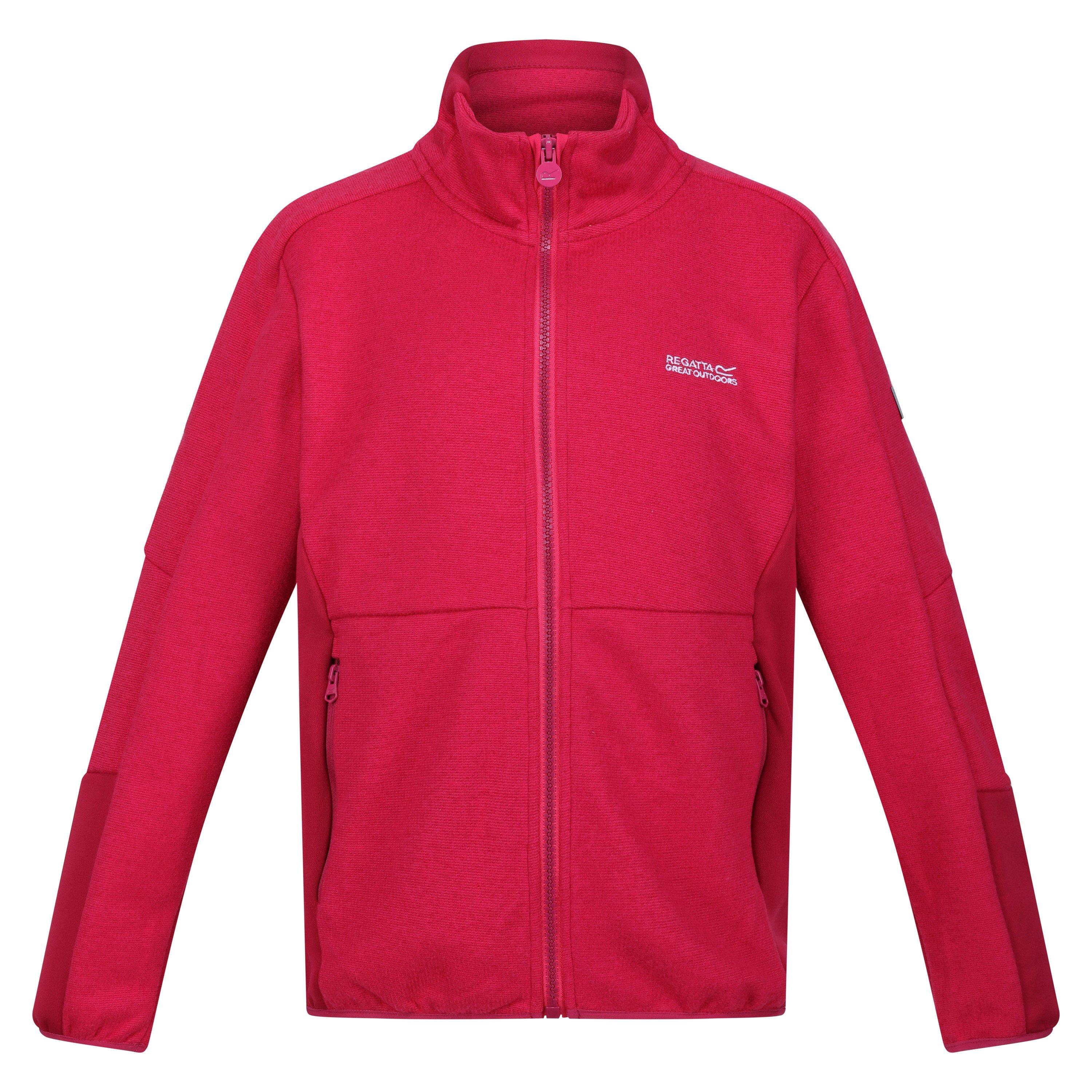 Berry Pink - Regatta - Kids' Highton Full-Zip Fleece - 1