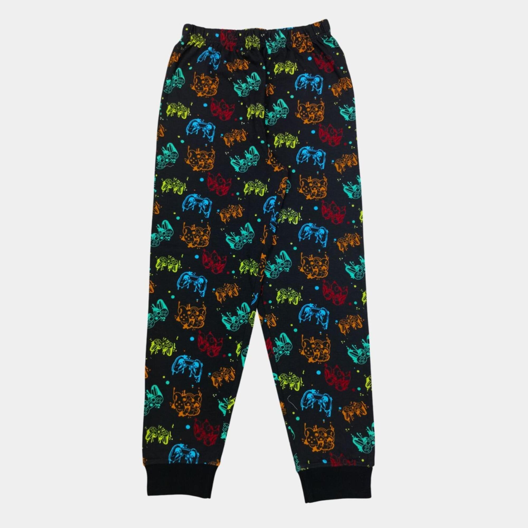 Igra - Star - Cotton Gaming Relaxed Fit Long Sleeve Pyjama Sets - 15