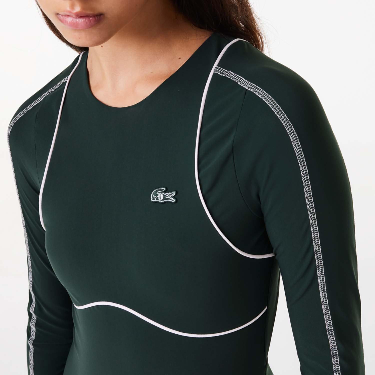Green - Lacoste - Lacoste x Eleven by Venus Long Sleeve Bodysuit - 5