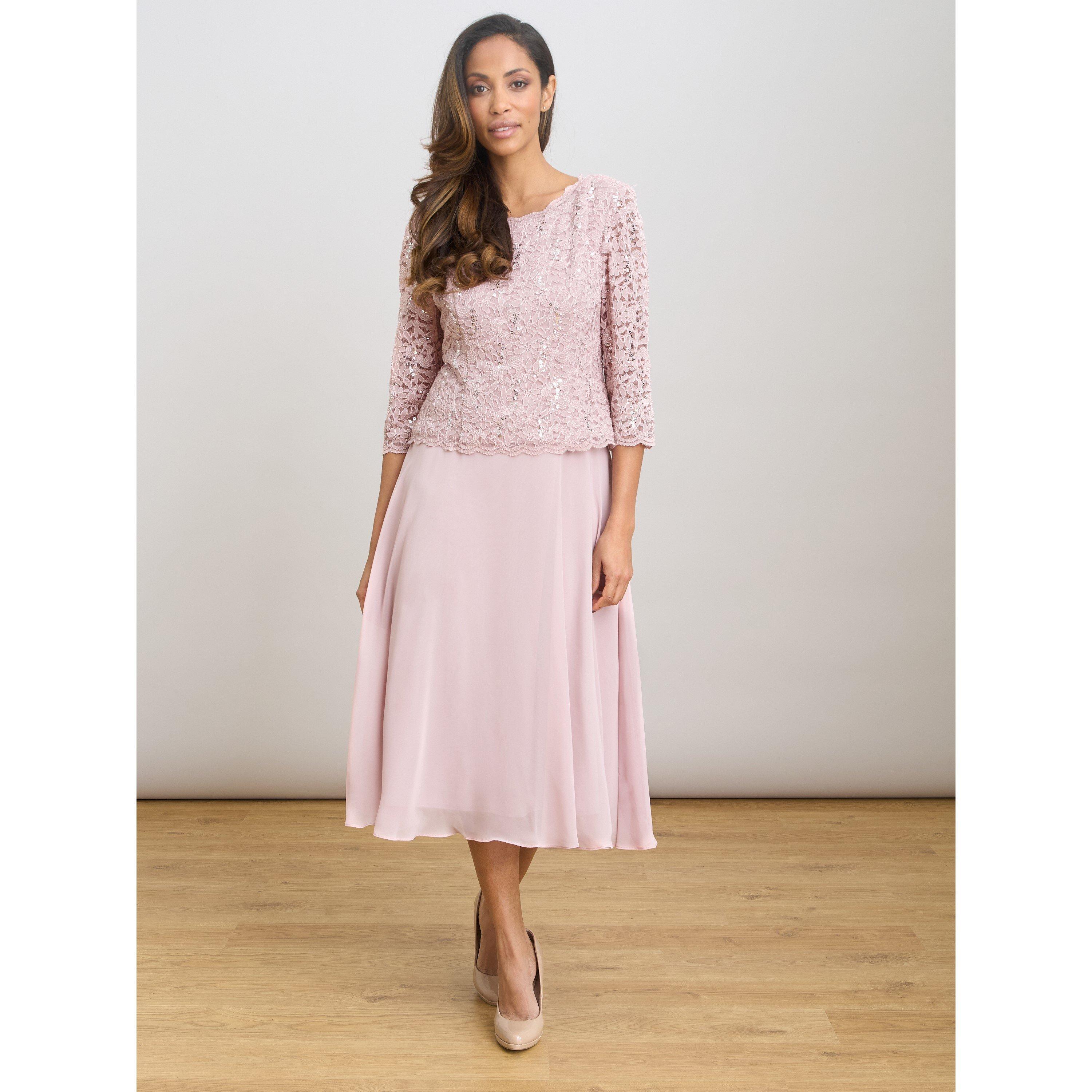 Shell - Gina Bacconi - Rona Midi Dress With Bodice And Skirt - 2