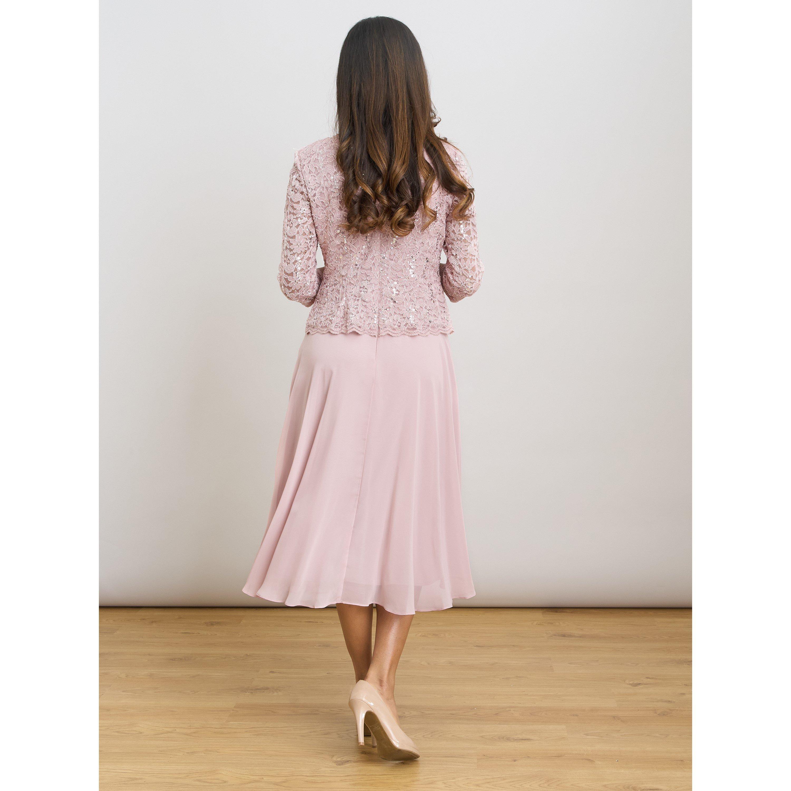 Shell - Gina Bacconi - Rona Midi Dress With Bodice And Skirt - 3