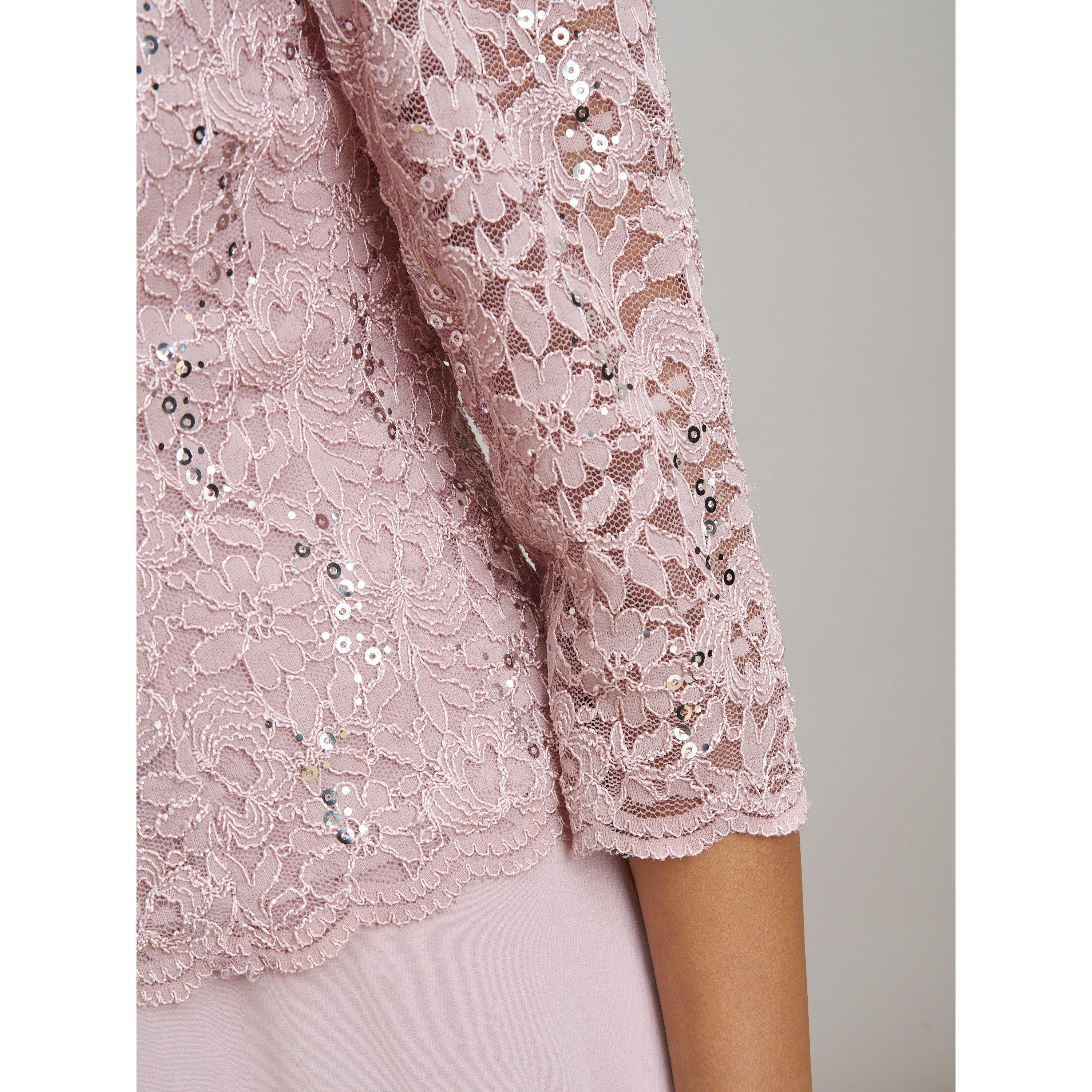 Shell - Gina Bacconi - Rona Midi Dress With Bodice And Skirt - 5