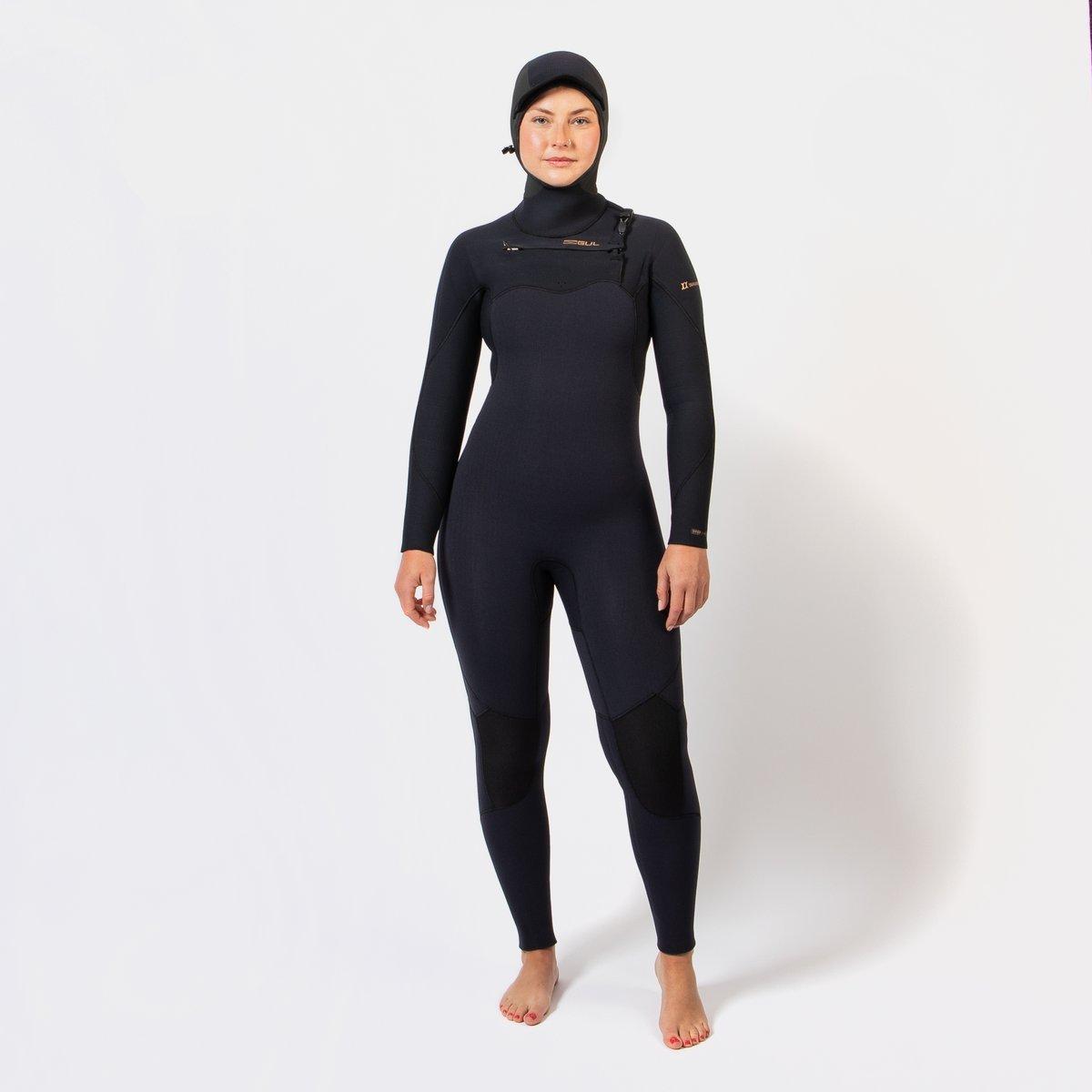 Black - Gul - VIPER 654 LADIES HOODED BS STEAMER - 1