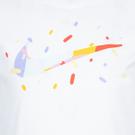 Blanc - Nike - adidas Training Techfit Colourblock 3 Stripe Cropped T-Shirt - 4