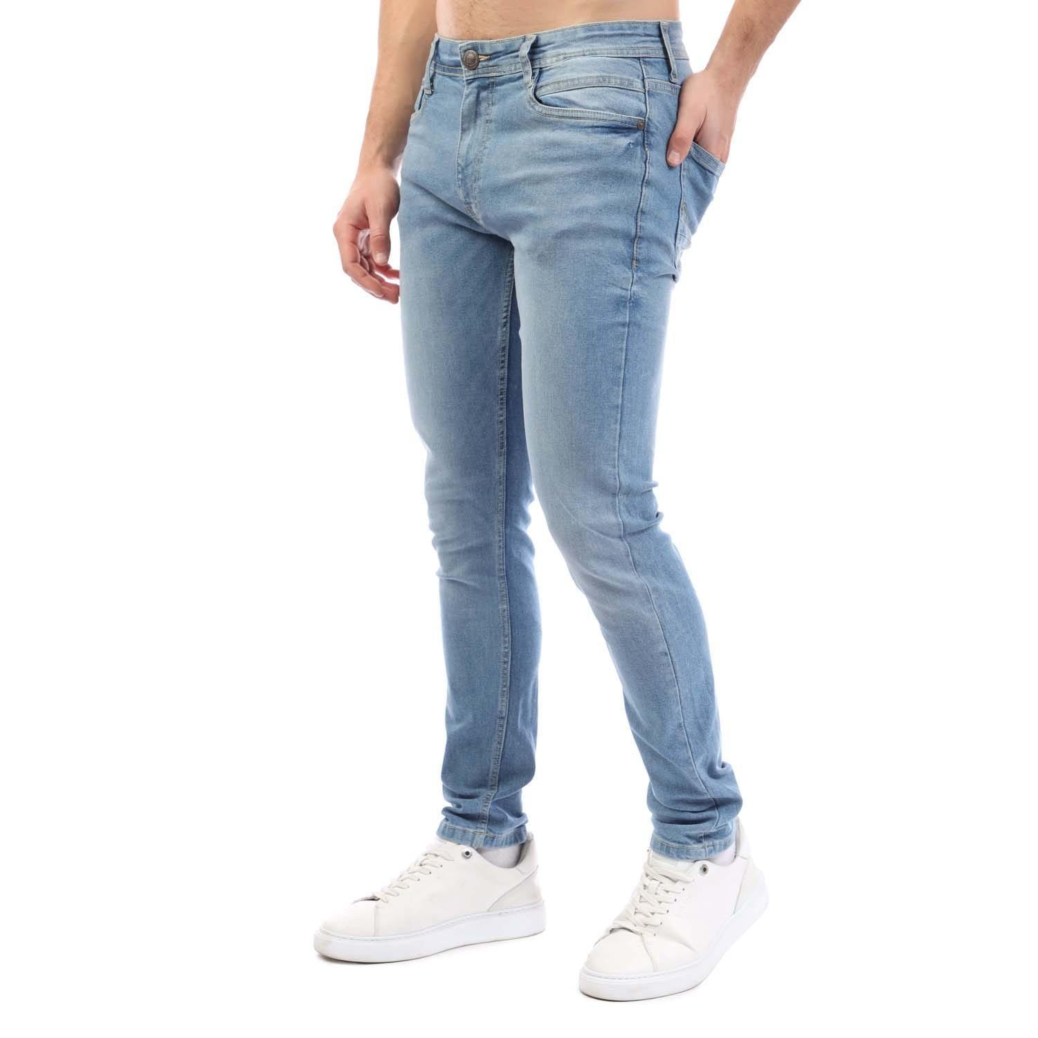Blue - Duck and Cover - Maylead  LW Slim-Fit Jeans - 2