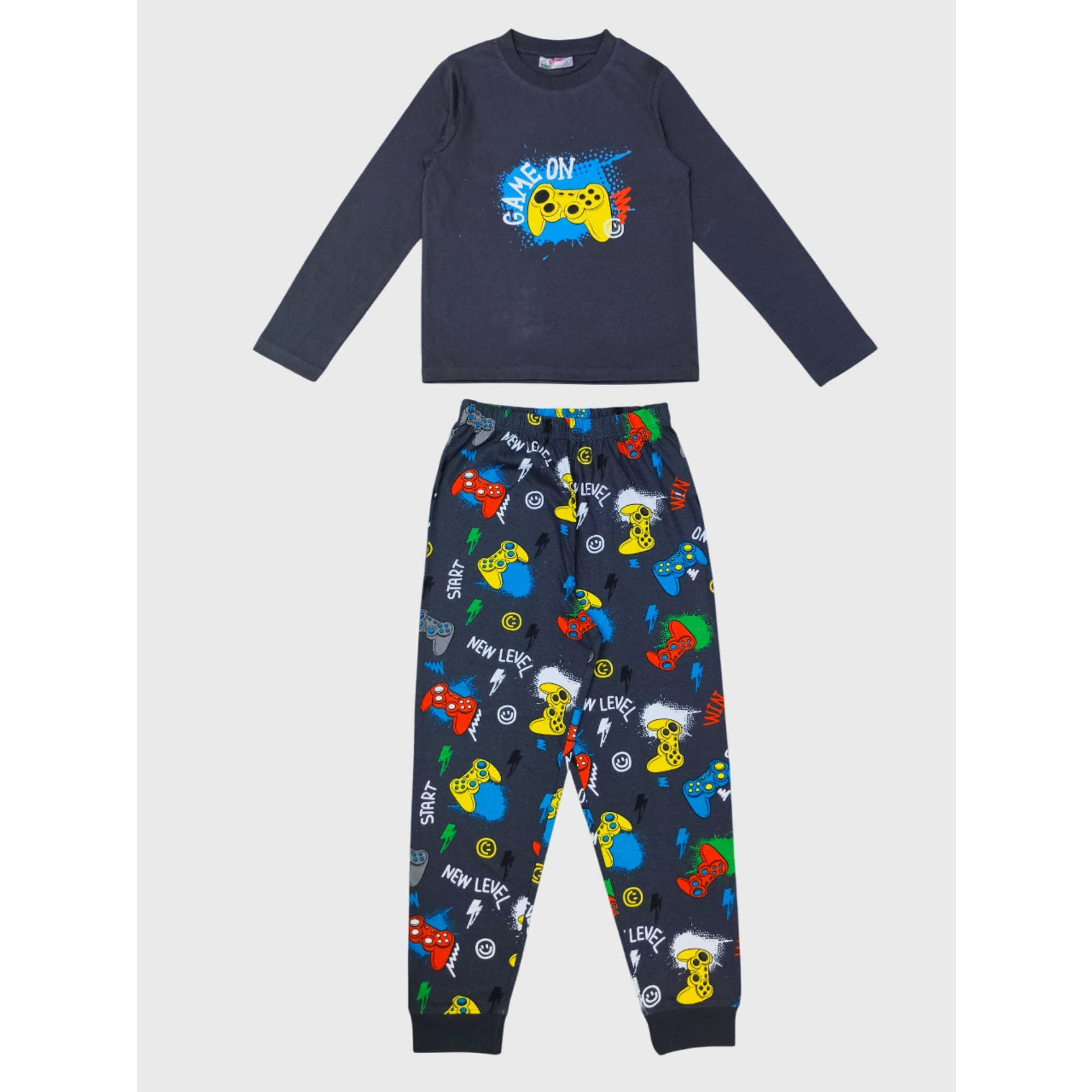 Jogo - Star - Kids' Cotton Long Sleeve Pyjama Sets - 1