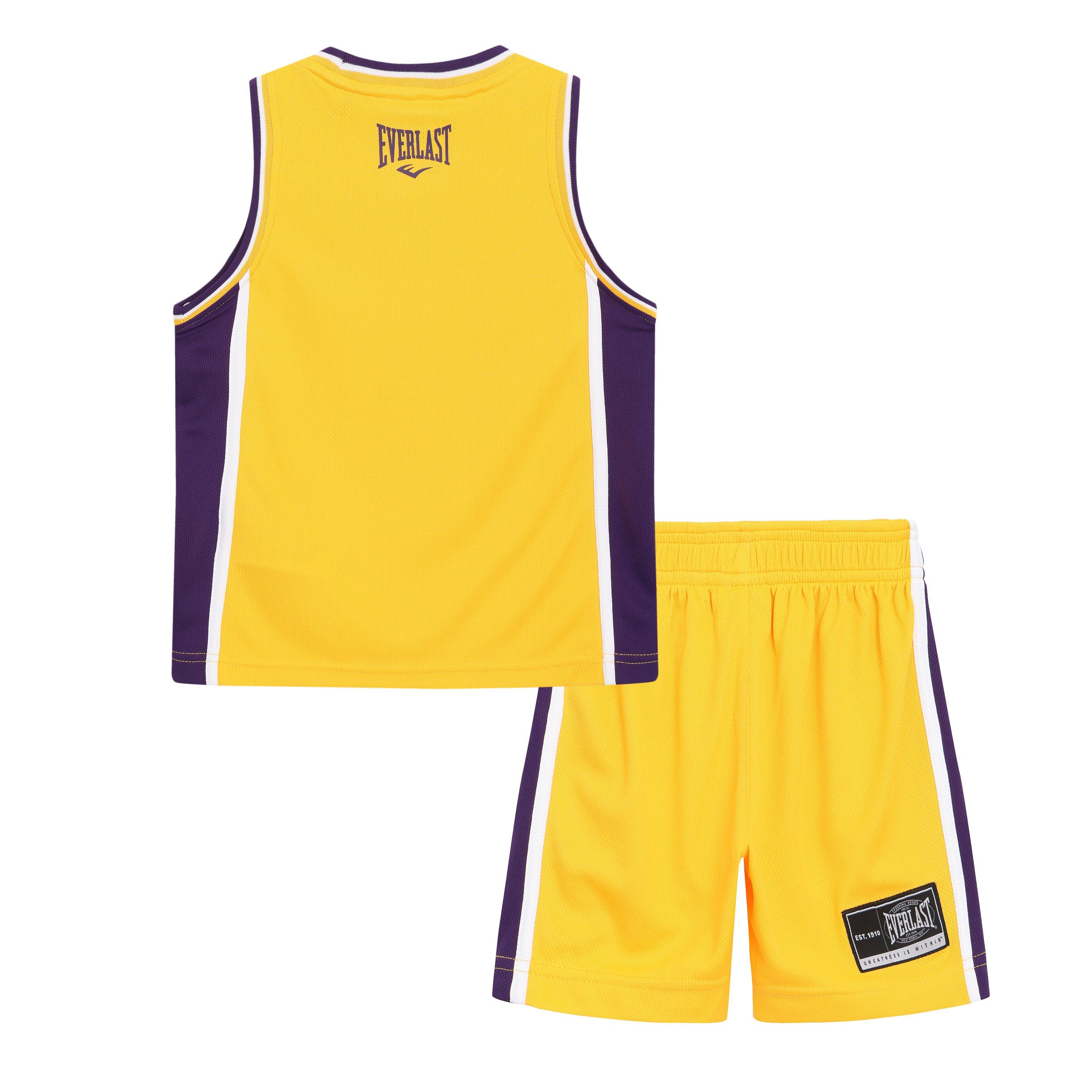 Yellow/Black - Everlast - Basketball set Infants - 2