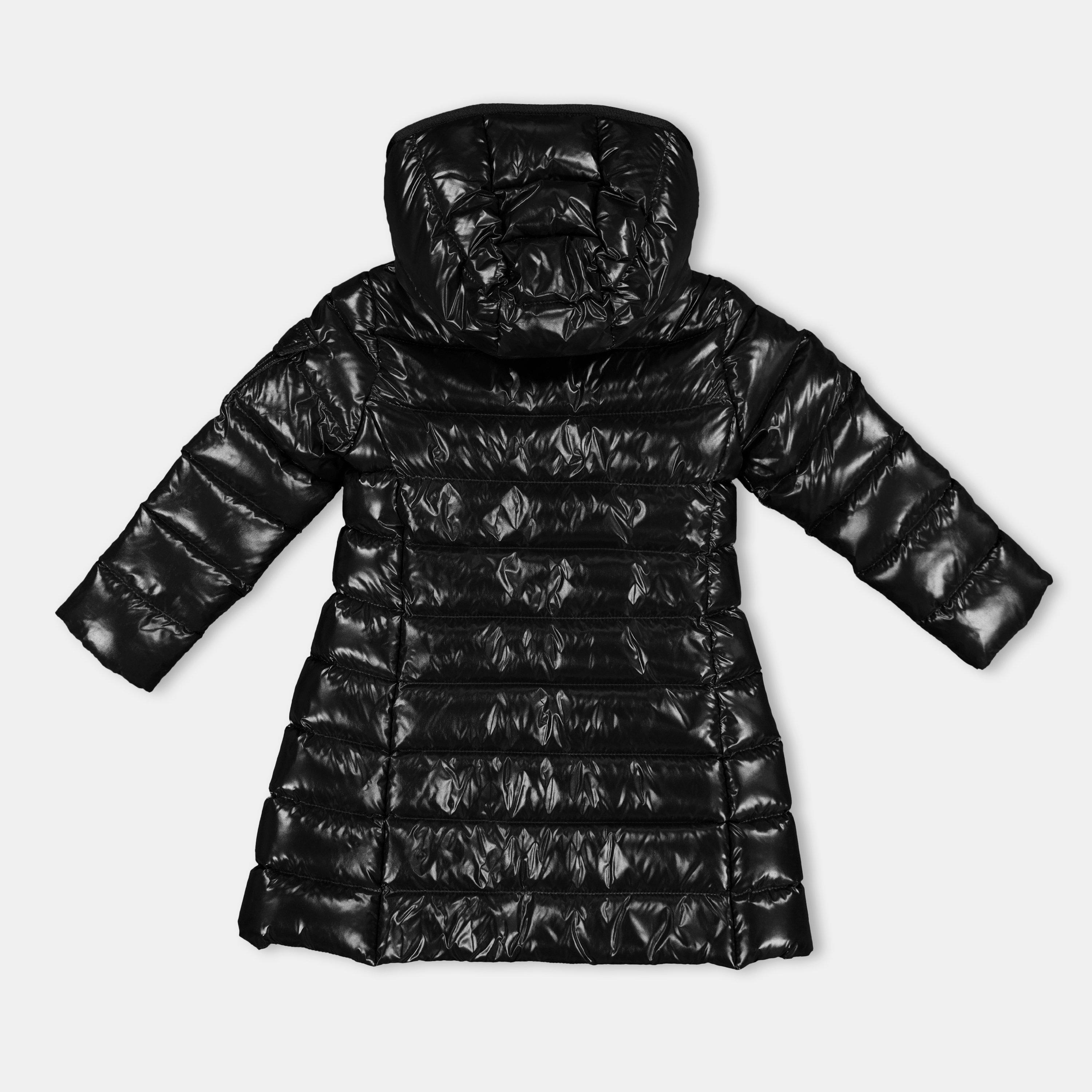 Black 999 - Moncler - Kids'  Insulated Long Puffer Jacket - 2