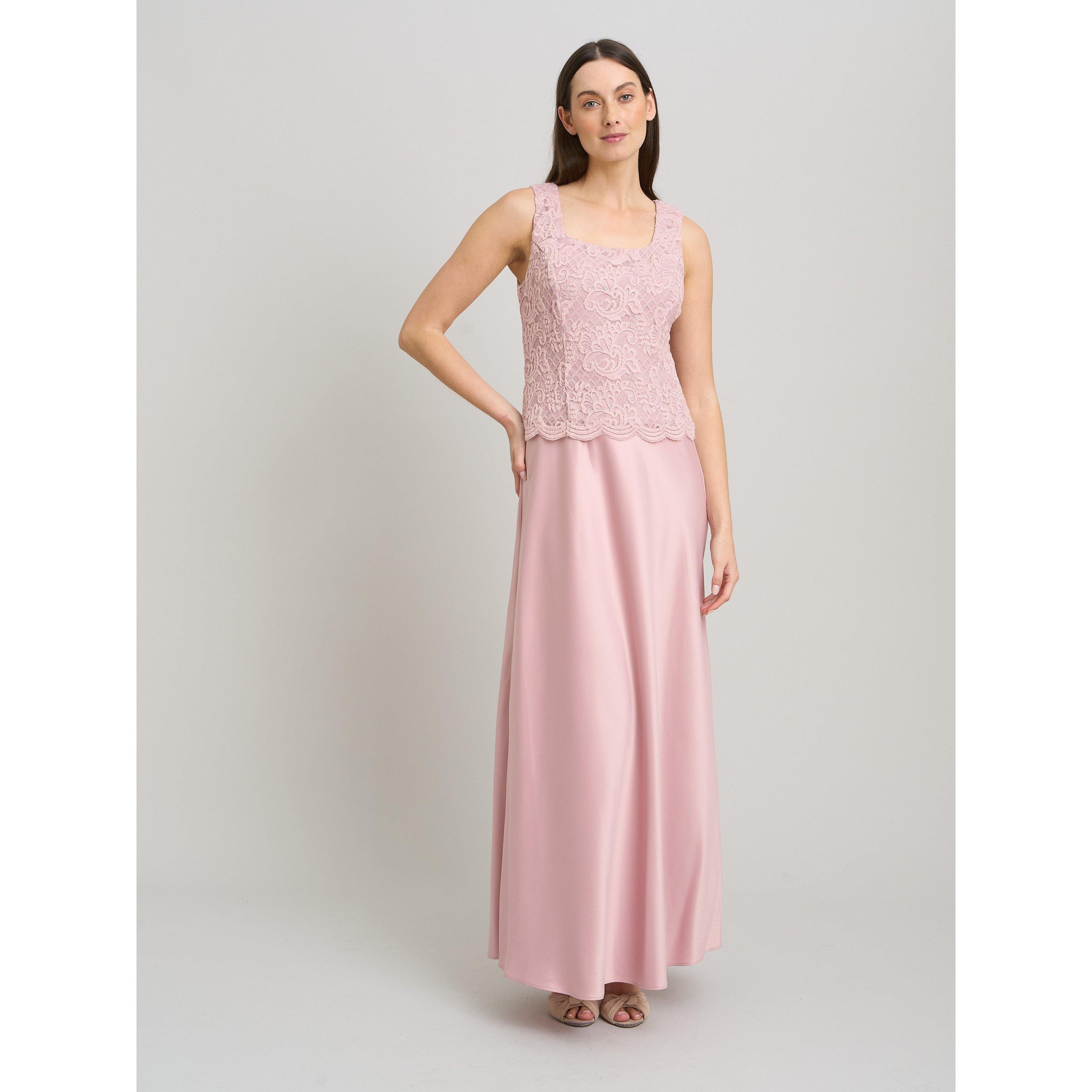 Blush - Gina Bacconi - Marilou Lace & Satin Dress & Jacket - 12