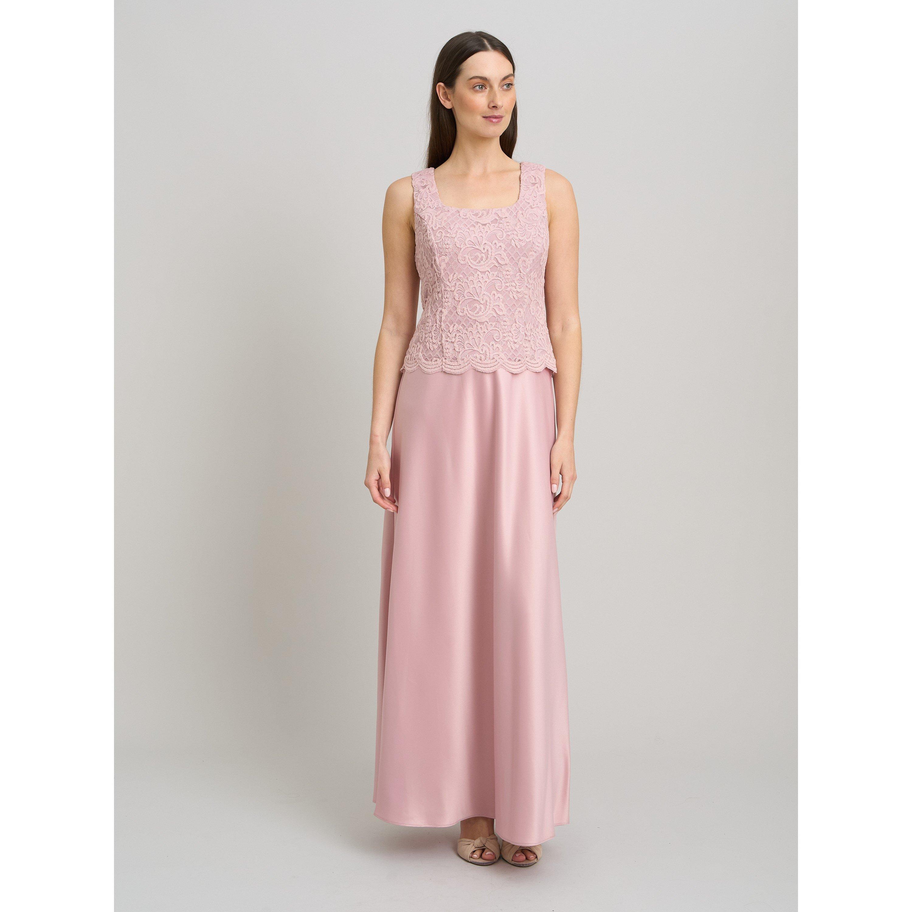 Blush - Gina Bacconi - Marilou Lace & Satin Dress & Jacket - 9