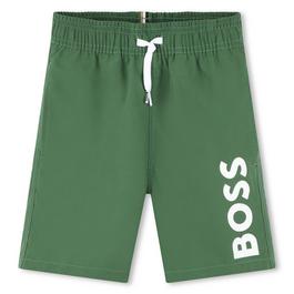 Boss Logo Swim Shorts Juniors