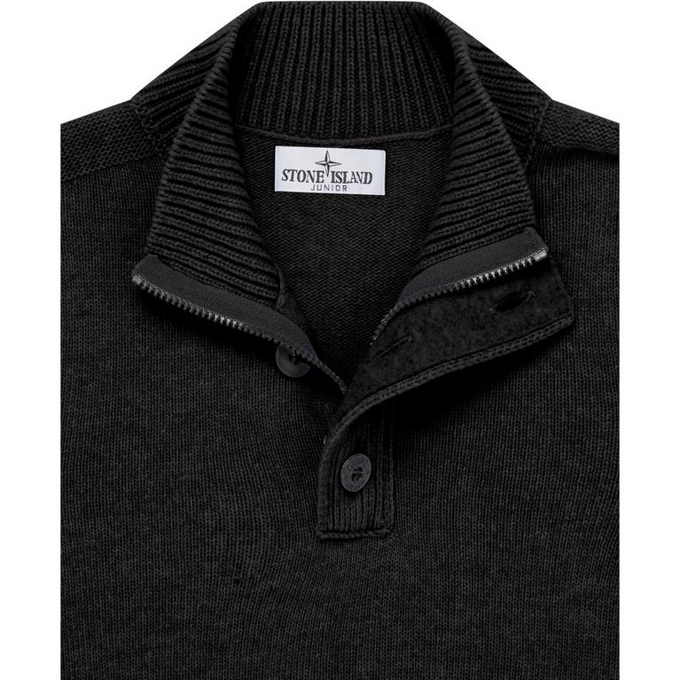 Stone Island | Junior Button Up Knit | Knitted Tops | Cruise Stone Island | Junior Button Up Knit | Knitted Tops | Cruise